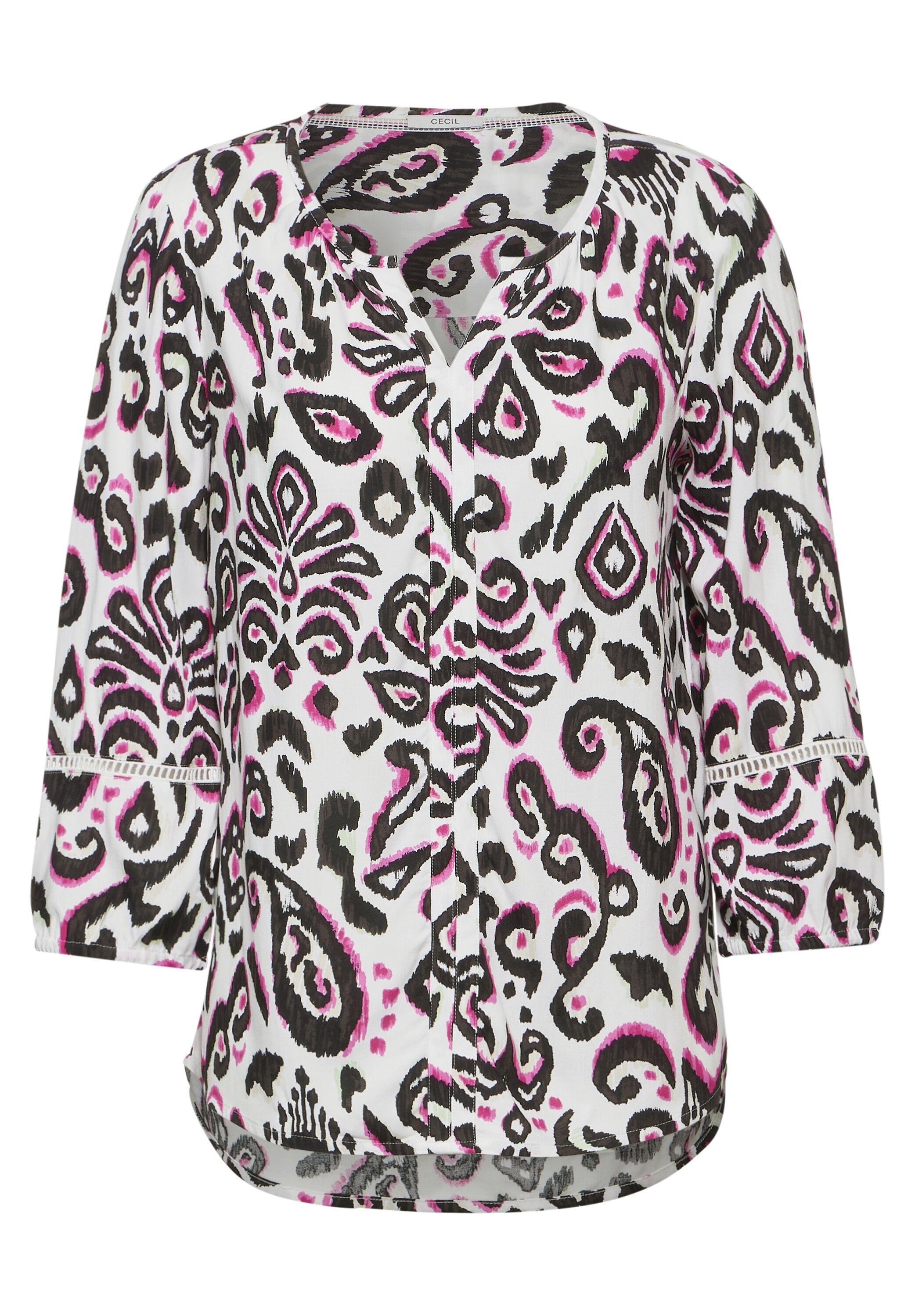 Cecil Klassische Bluse, mit All-Over Print