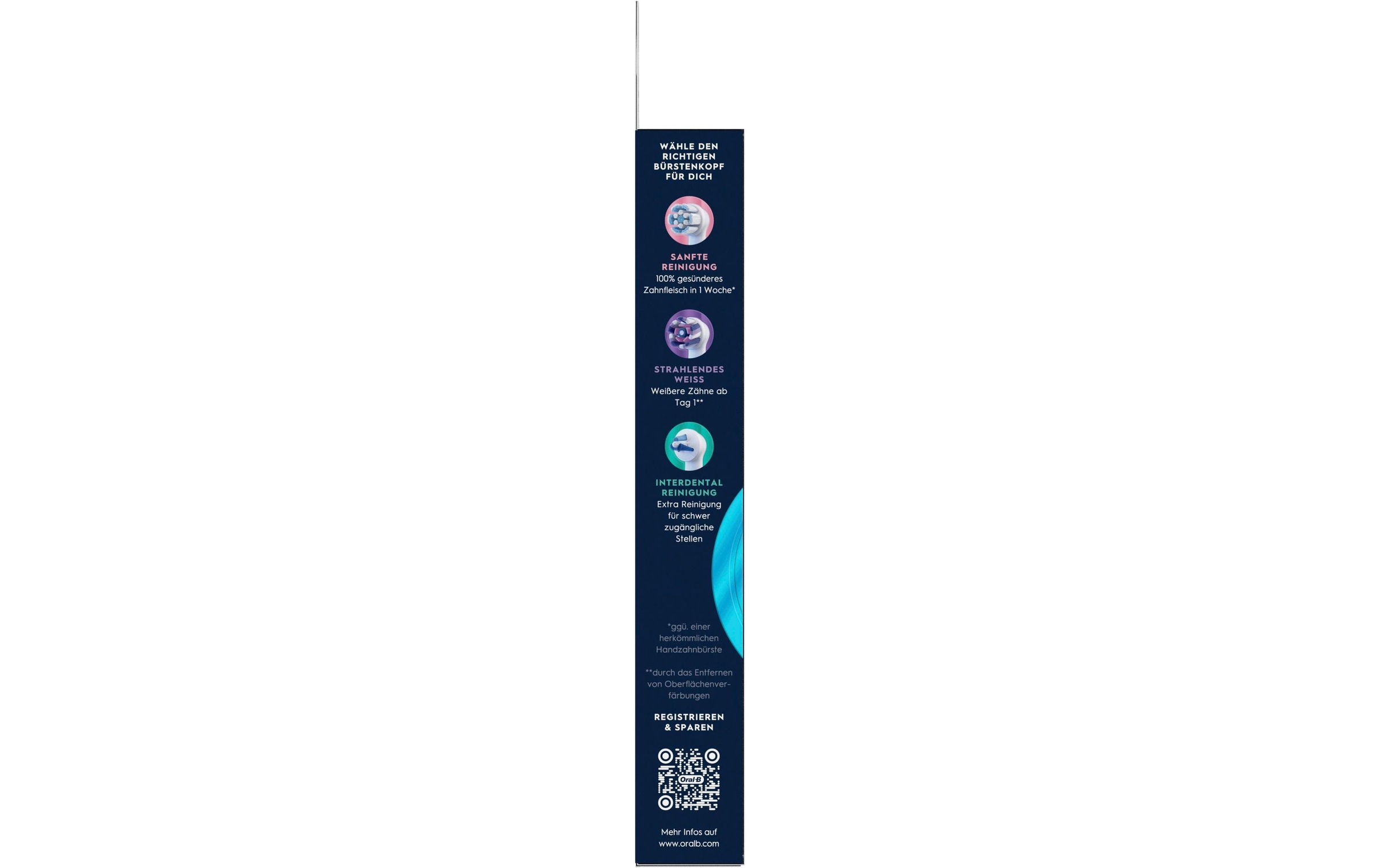 Oral-B Aufsteckbürste »iO Ultimative Reinigung 4 Stück«