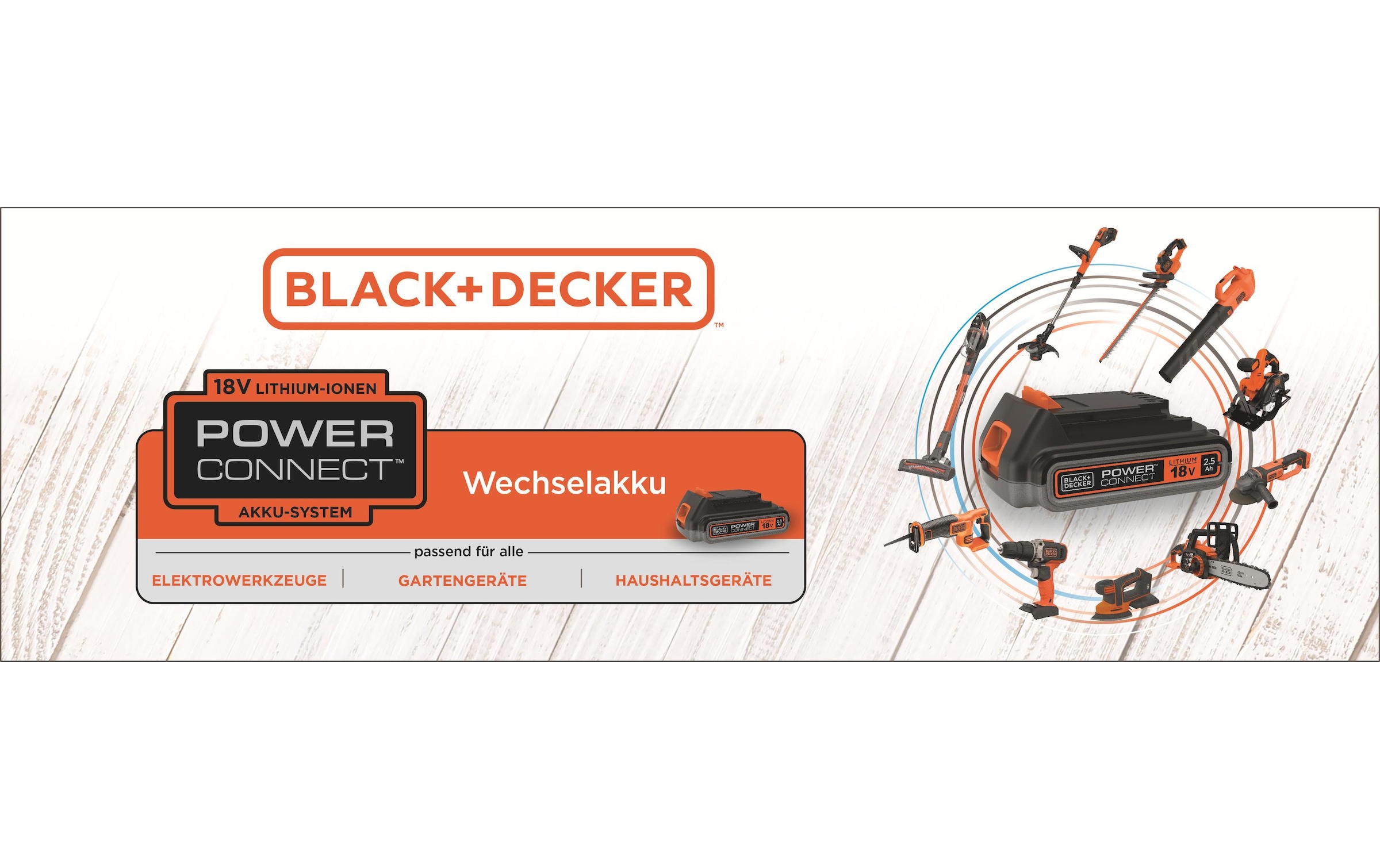 Black + Decker Akku-Ladestation »BLACK+DECKER«
