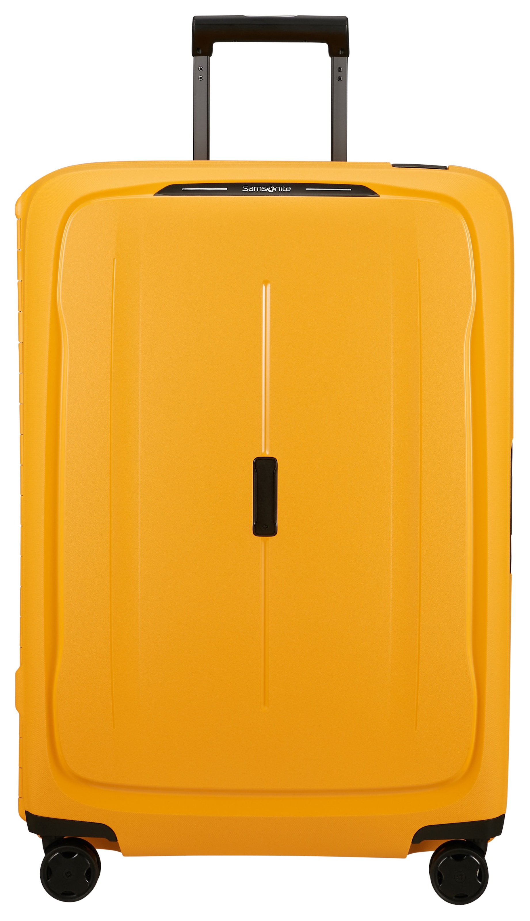 Samsonite Trolley à coque dure »ESSENS, verschiedene Grössen und Farben« 111 litre 4 Rollen avec boîtier robuste en polypropylène, avec plusieurs 