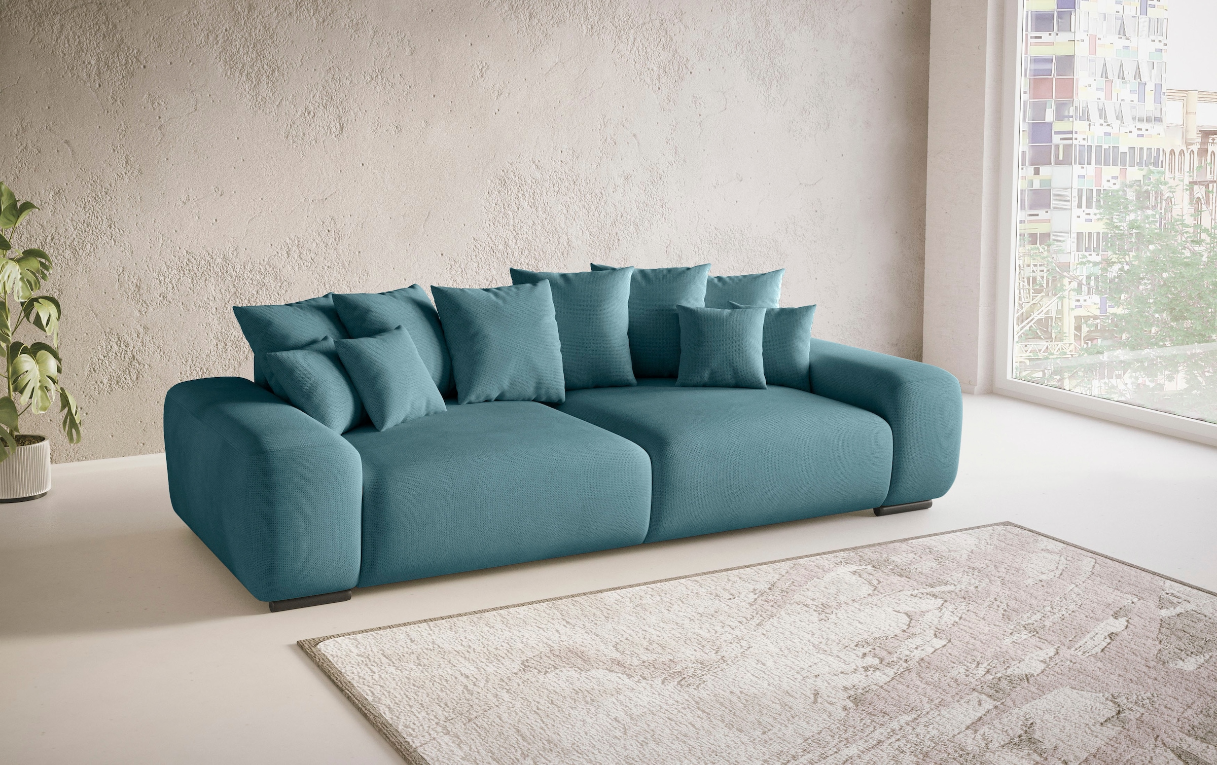 Mr. Couch Big-Sofa »Sundance, B/T 302/137 cm«, Dauerschläfer