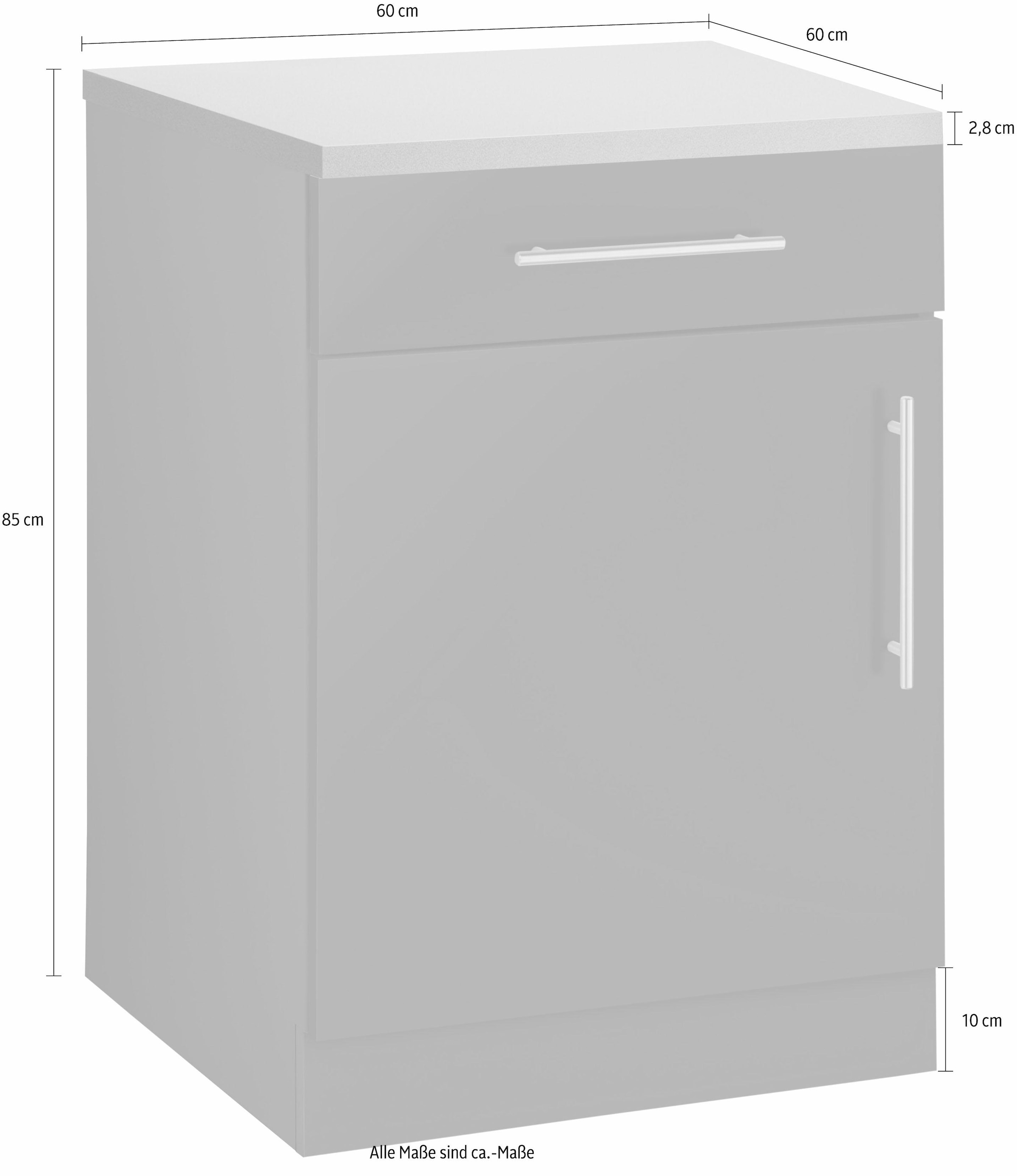 wiho Küchen Unterschrank »Cali«, 60 cm breit