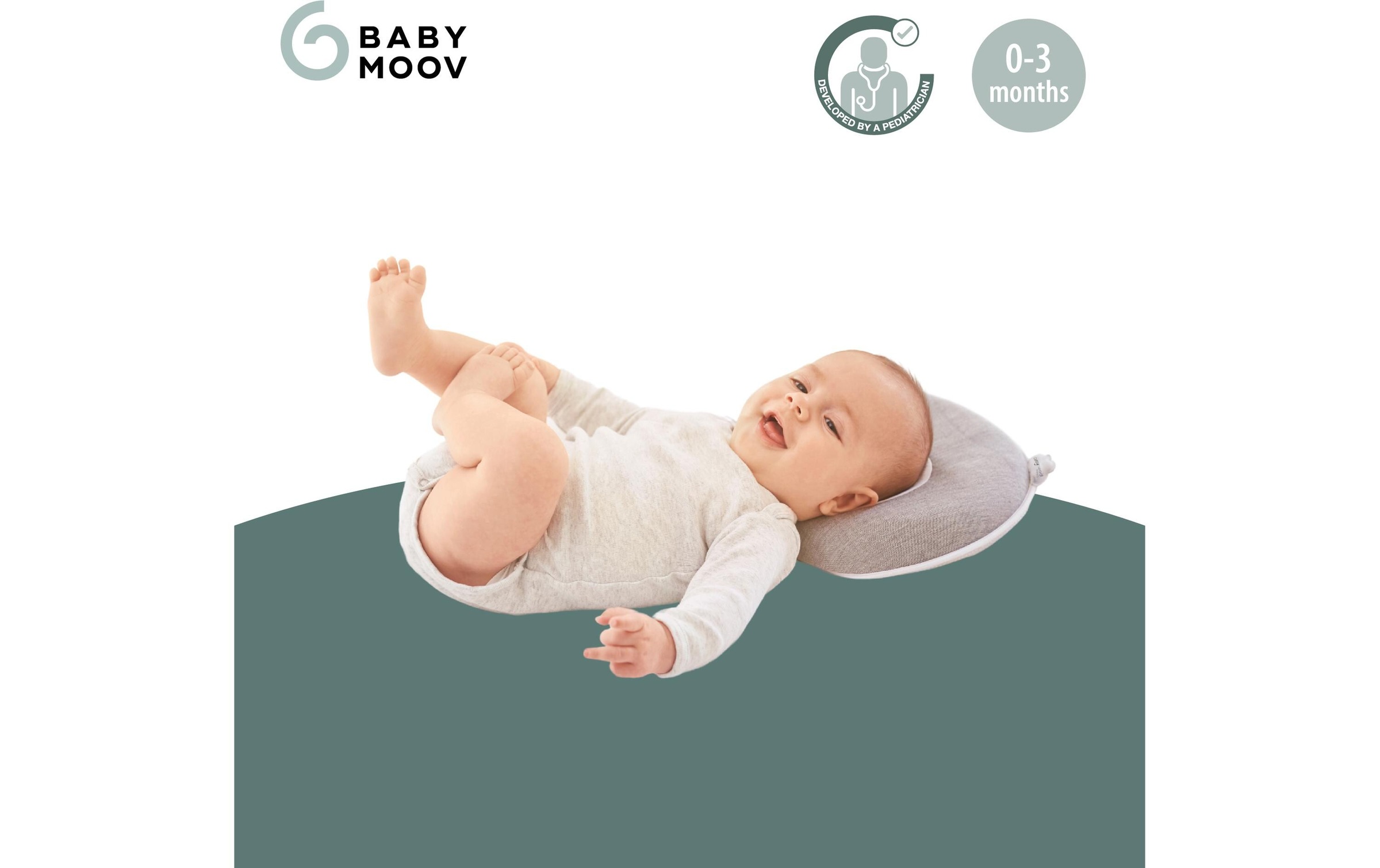 BABYMOOV Kopfkissen »Cosyhead Smokey«, (1 St.)