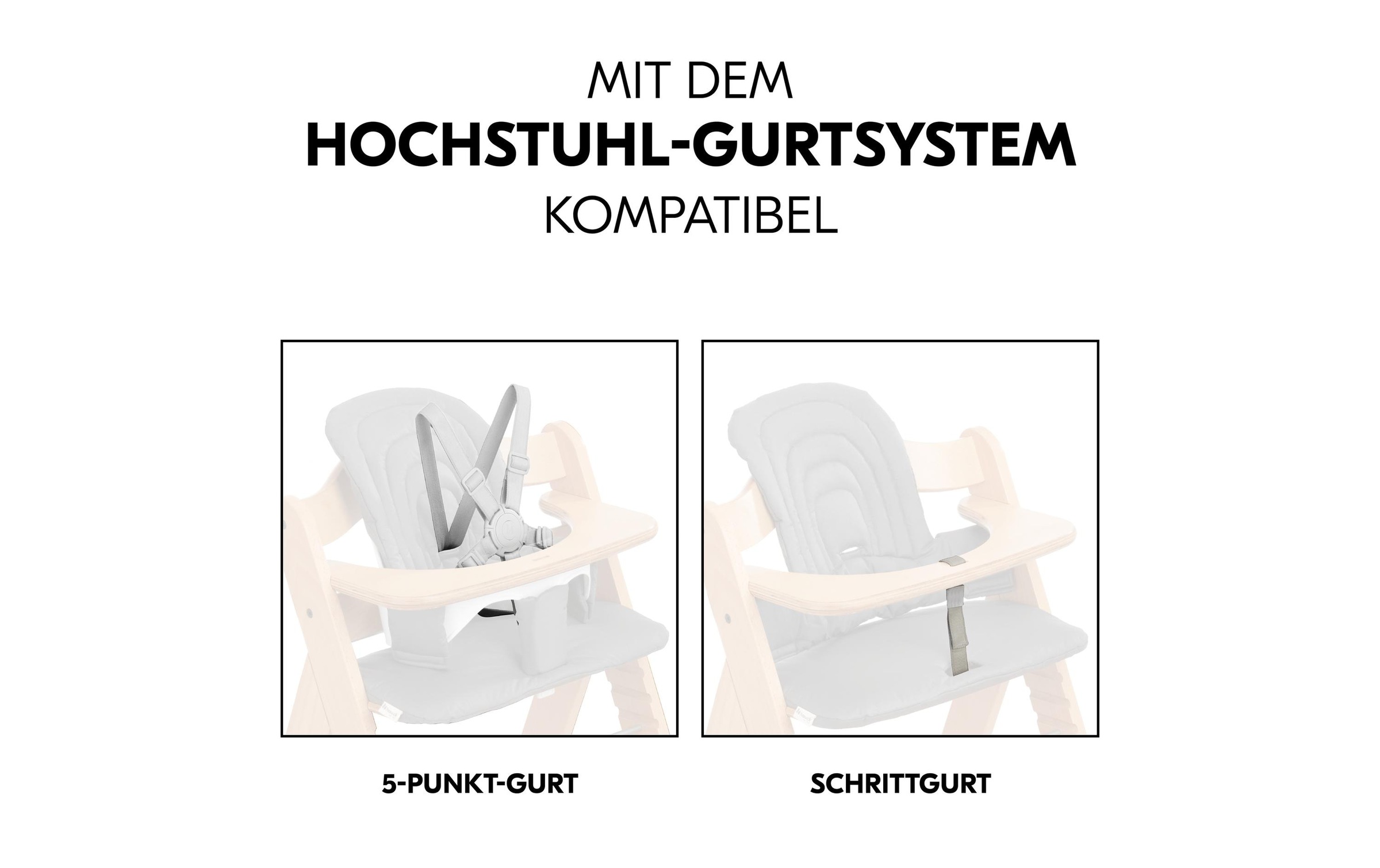 Hauck Hochstuhlaufsatz »Highchair Baby Seat Pad« bis