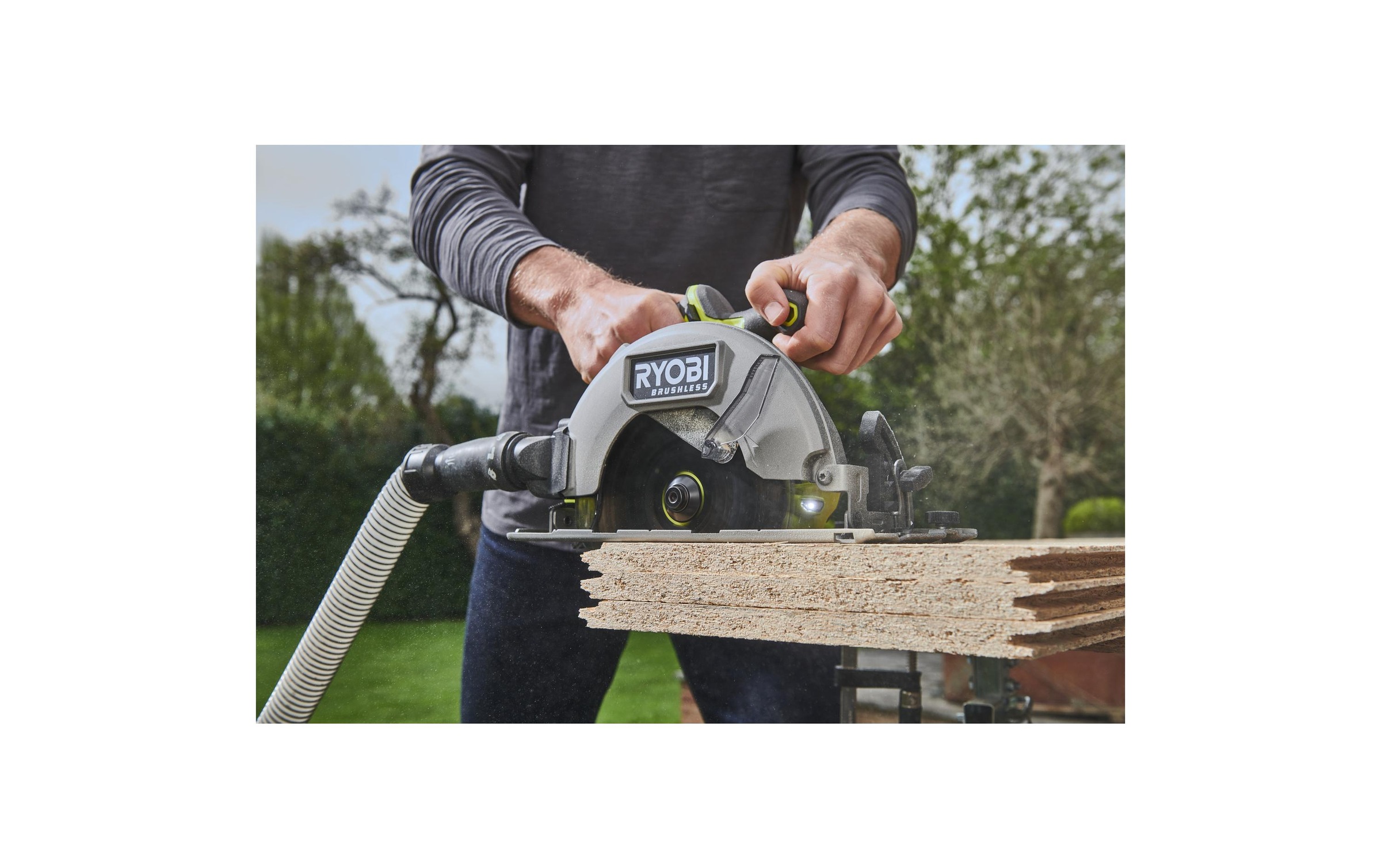 Akku-Handkreissäge »RYOBI RCS18BL-0«
