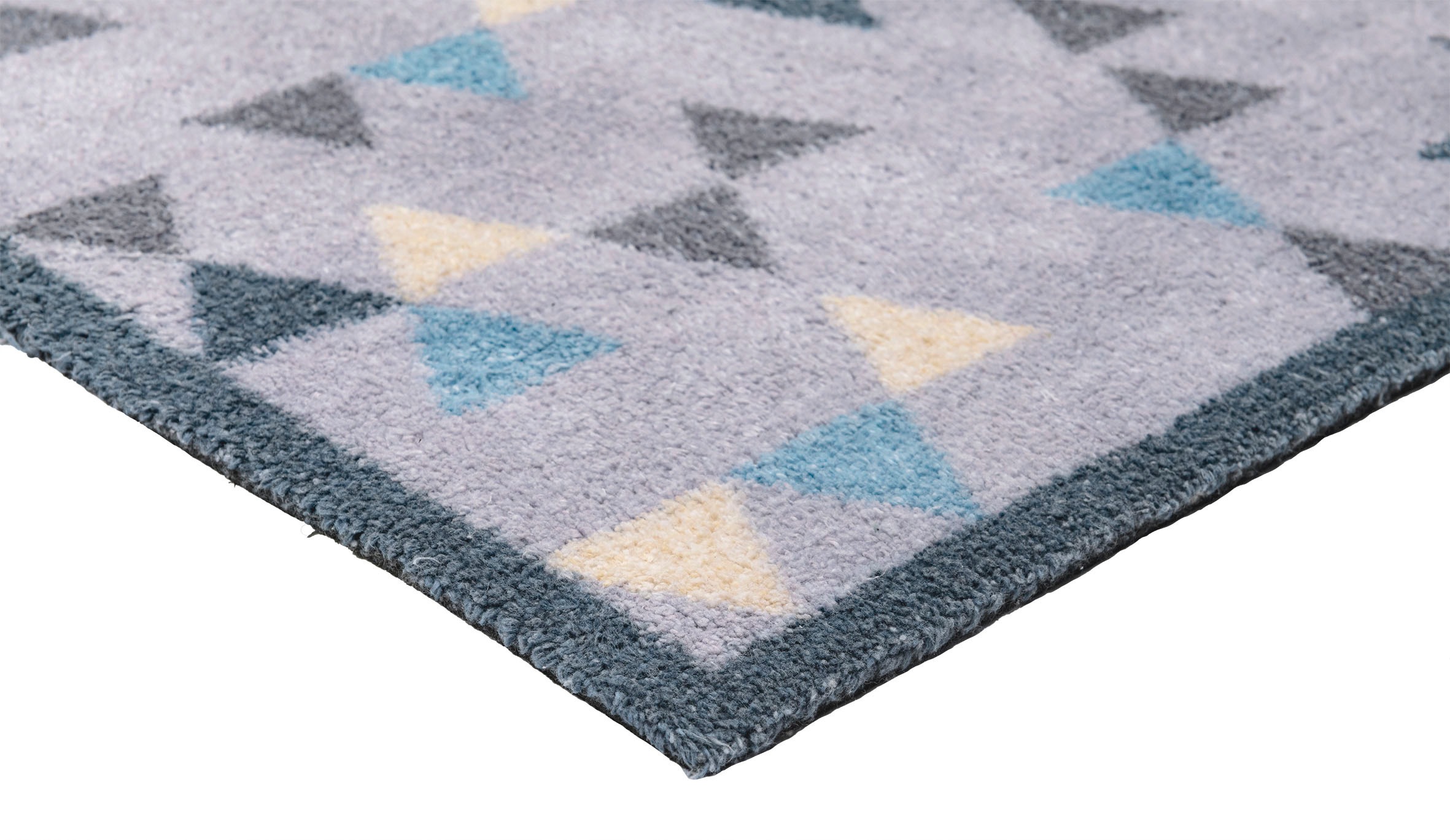 wash+dry by Kleen-Tex Teppich »Triangles«, rechteckig, 9 mm Höhe