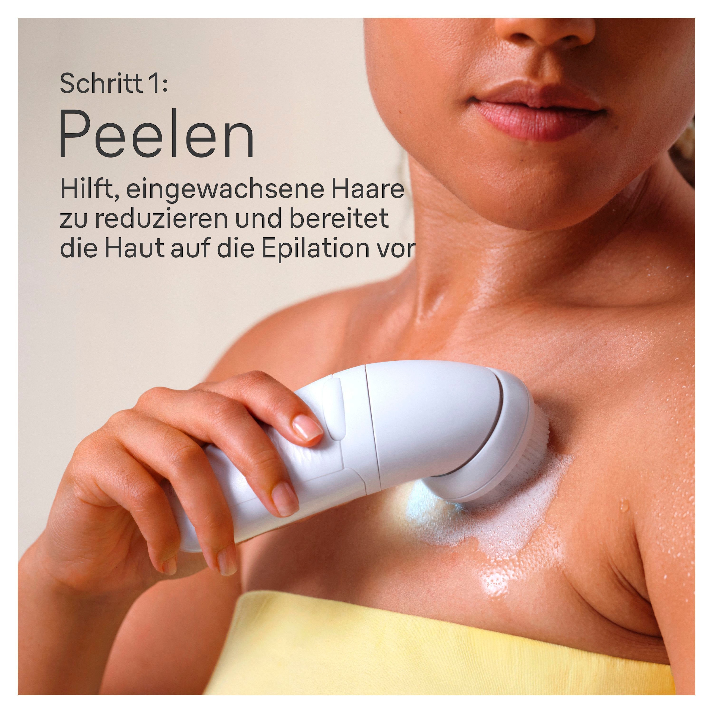Braun Epilierer »Silk-épil SkinSpa 7 7-081«, Rasier- & Trimmeraufsatz, Mini-Rasierer, Wet&Dry