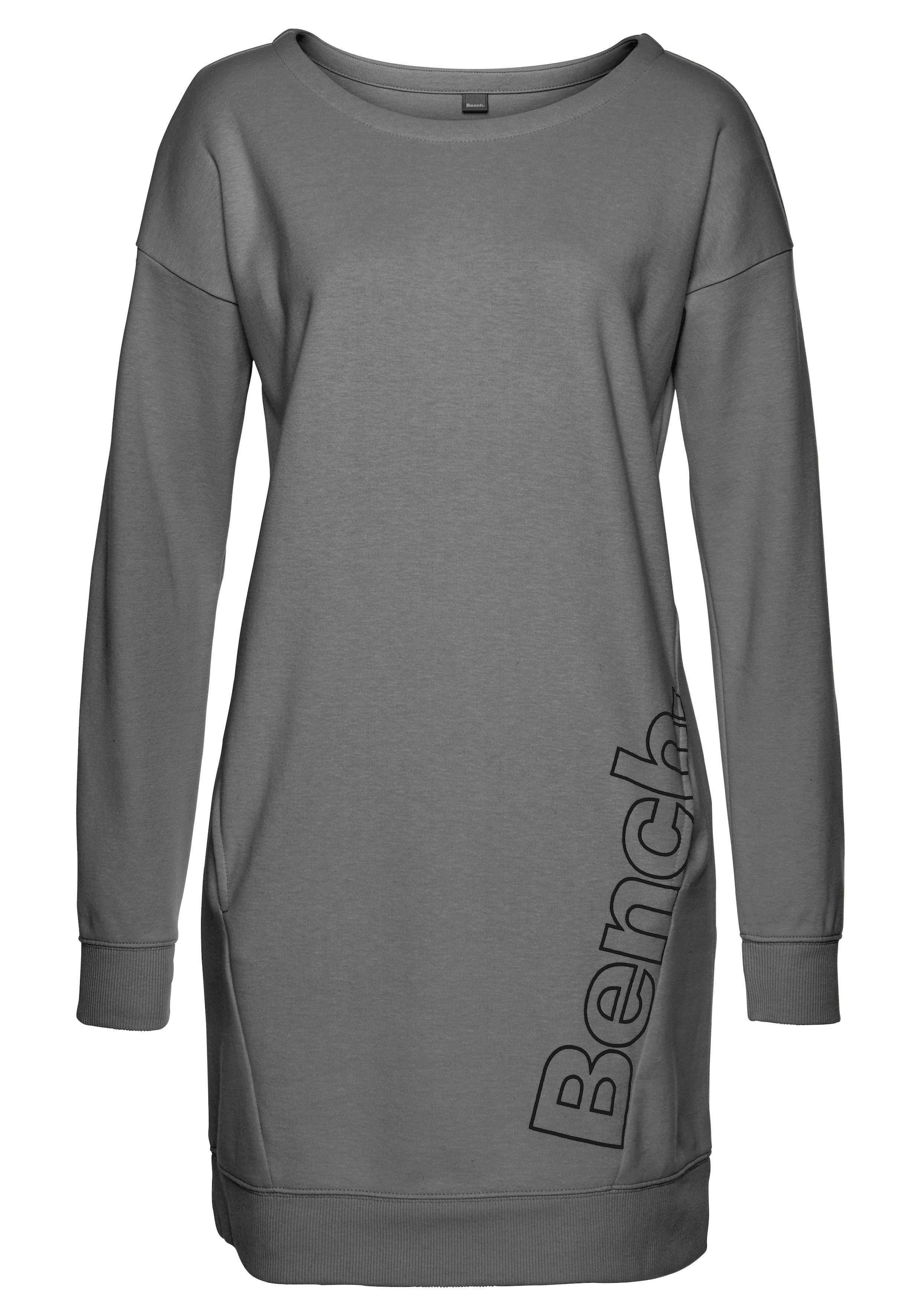 Bench. Loungewear mit seitlichem Logoprint kaufen online Schweiz bei Jelmoli-Versand Sweatkleid