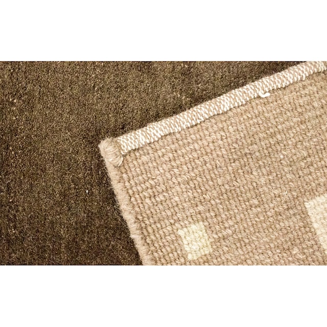 morgenland Wollteppich »Nepal Teppich handgeknüpft braun«, rechteckig,  handgeknüpft online shoppen | Jelmoli-Versand