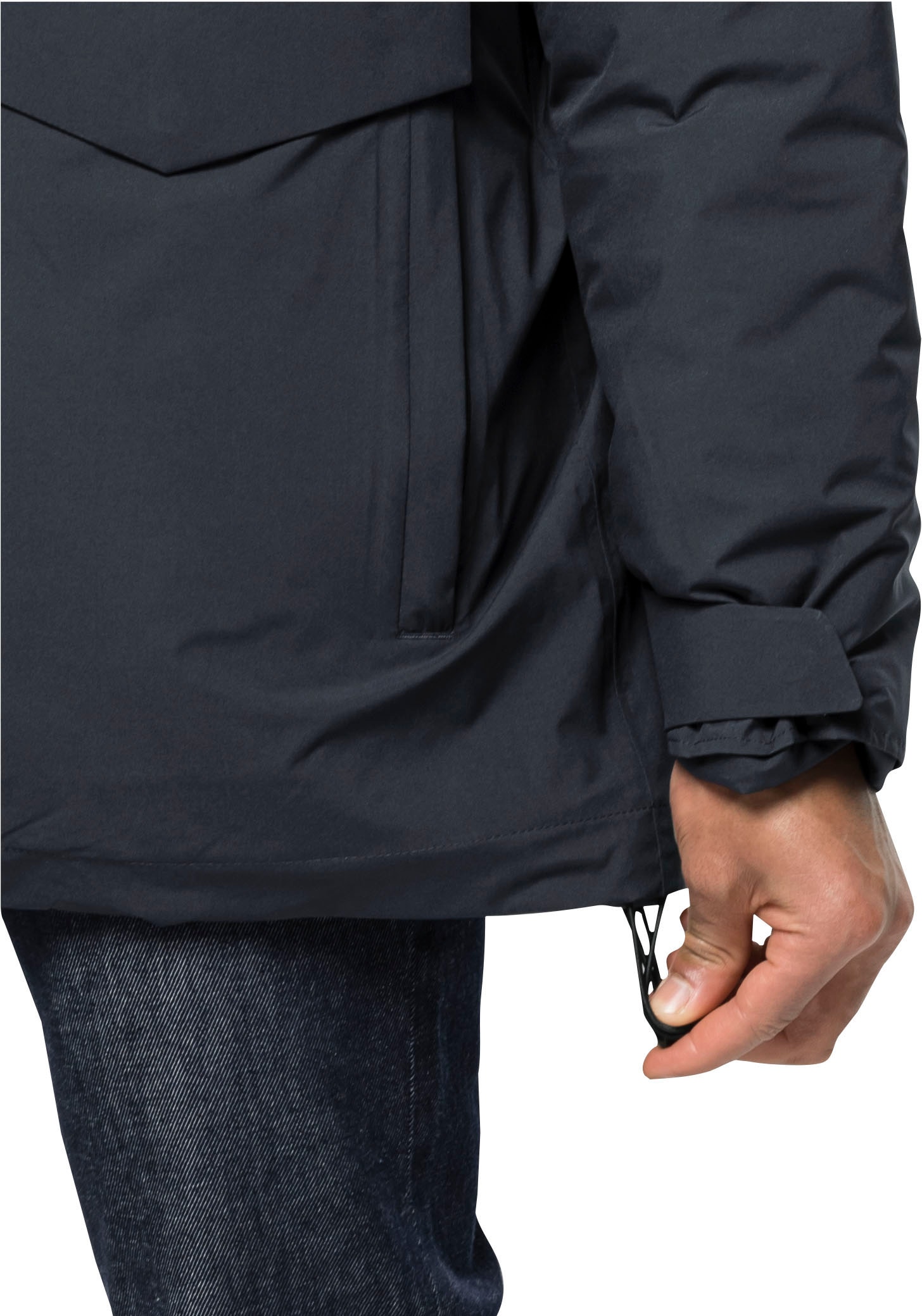 Jack Wolfskin Funktionsparka »KOENIGSBAU«, mit Kapuze, Winterjacke mit Kunstfaserfüllung