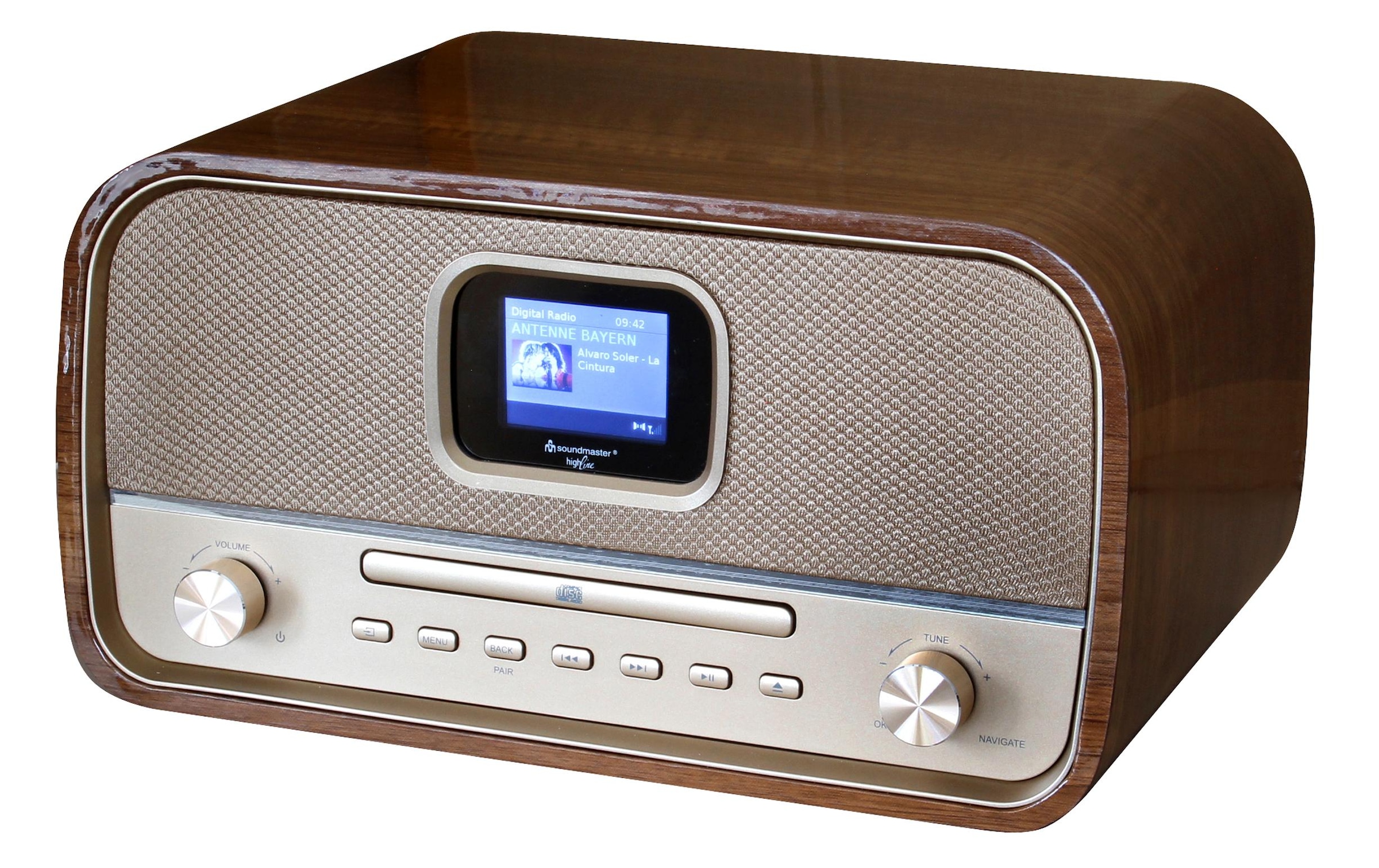 CD-Radiorecorder »DAB970«, (Bluetooth Digitalradio (DAB+)-FM-Tuner)