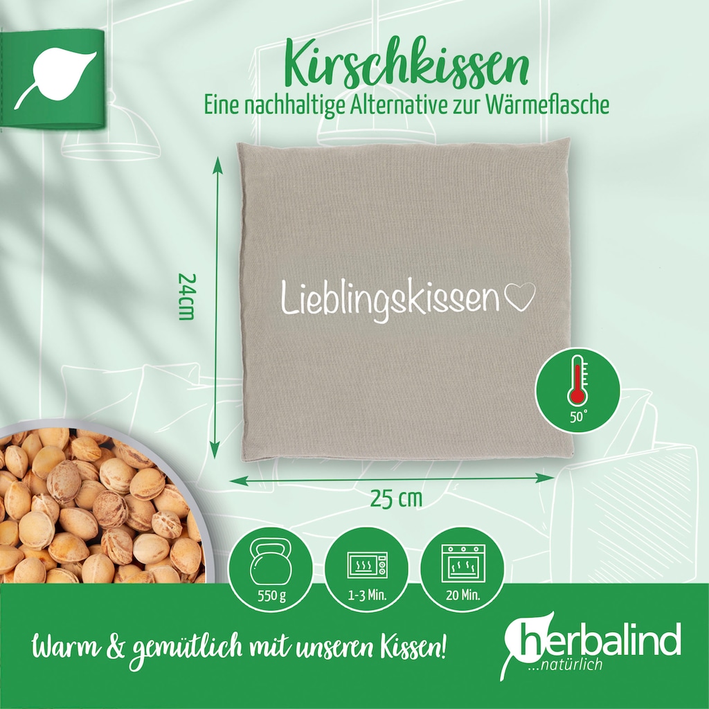herbalind Kirschkernkissen »2068«, (1 tlg.)