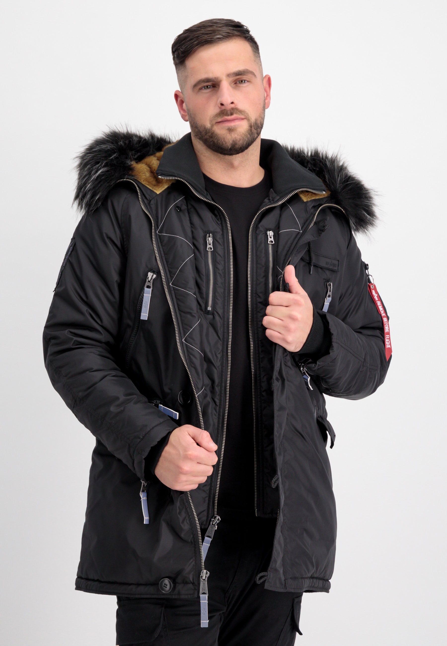 Pps n3b down jacket on sale black