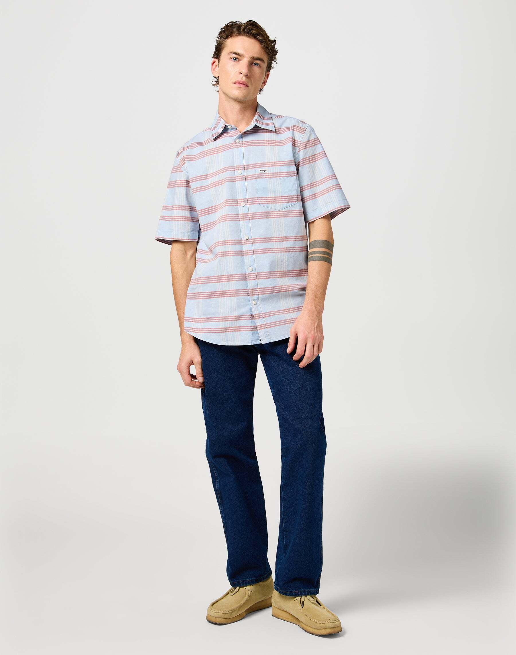 Wrangler Kurzarmhemd »Wrangler Kurzarmhemd Ss 1 Pkt Shirt«