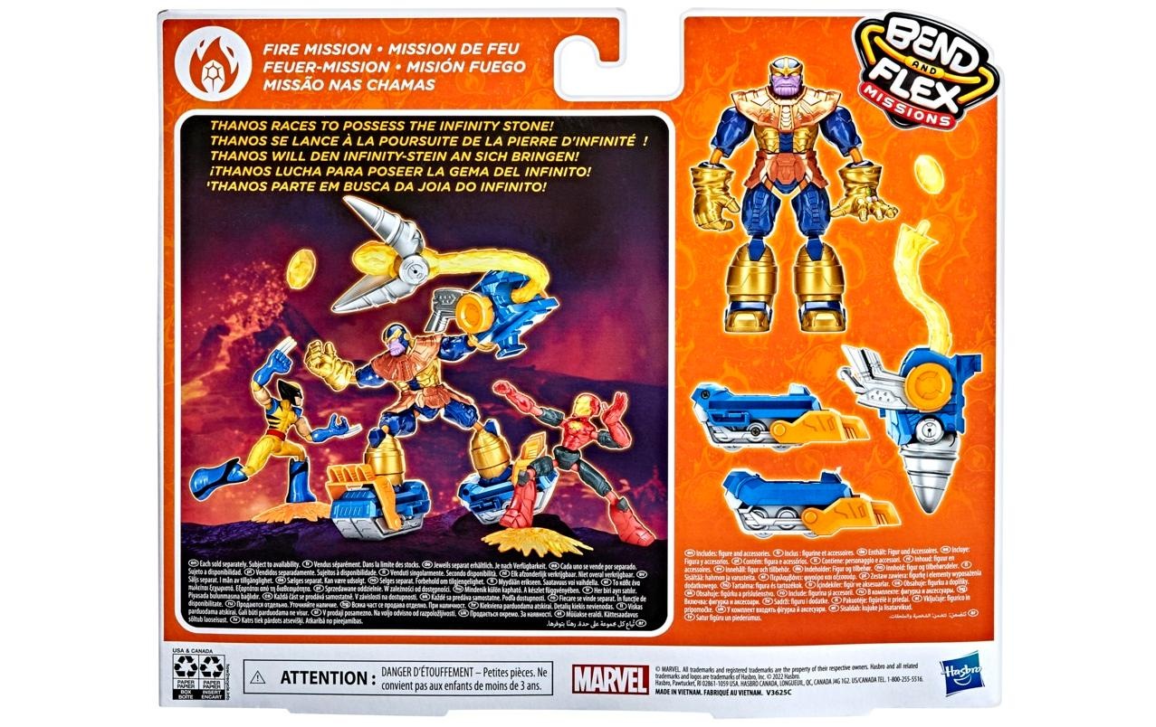 MARVEL Actionfigur »Avengers Bend and Flex Missions«