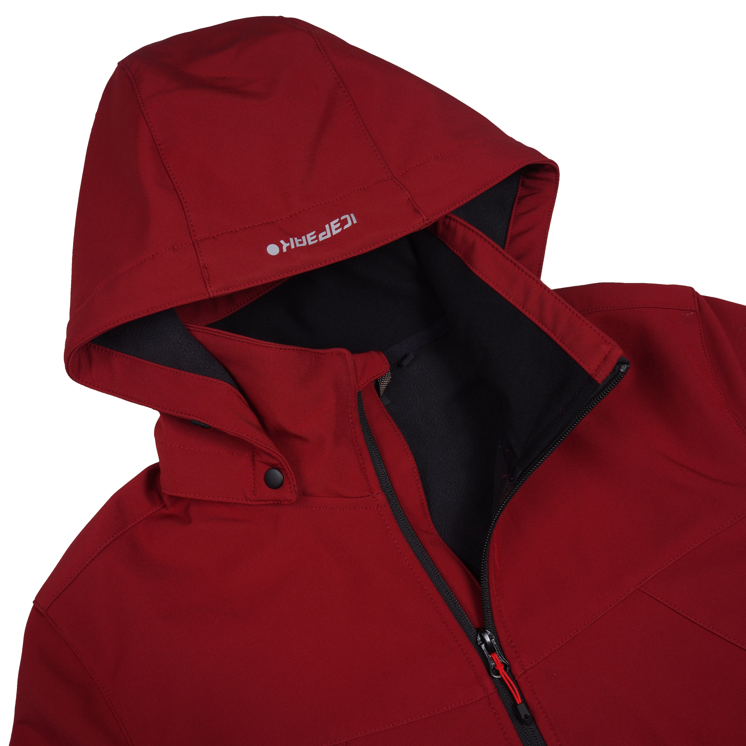 Icepeak Softshelljacke »BRIMFIELD«, (1 St.), mit Kapuze, mit dezenten Logoschriftzügen