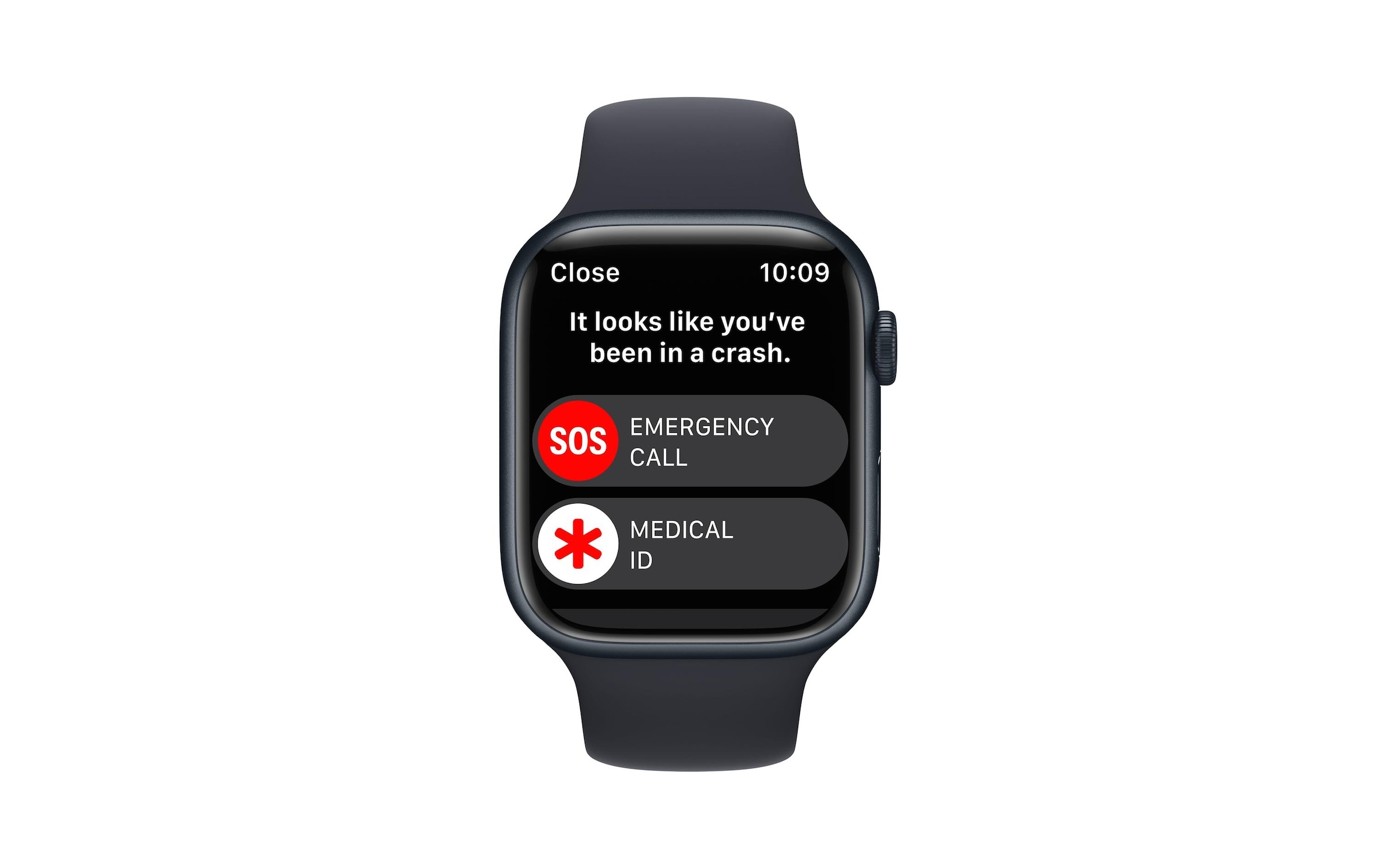 Apple Watch Series 8, Aluminium-Gehäuse Mitternacht«, (Watch OS)