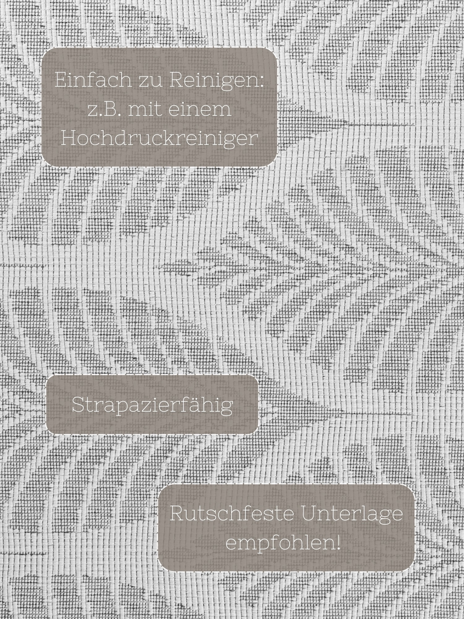 HANSE Home Outdoorteppich »Liora Wendeteppich«, rechteckig, 5 mm Höhe, Läufer, In und Outdoor, Flachgewebe, wetterfest, pflegeleicht, robust