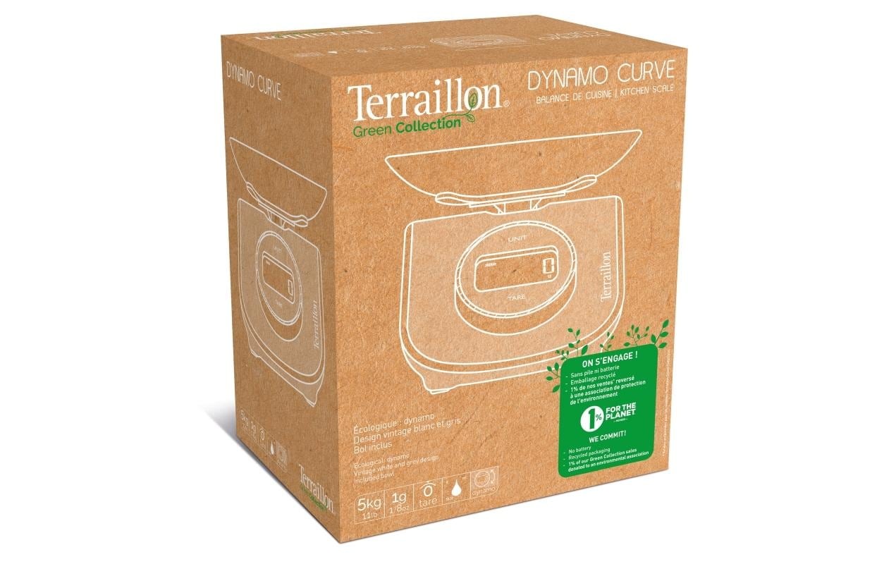 Terraillon Küchenwaage »Terraillon Dynamo Curve Grey«
