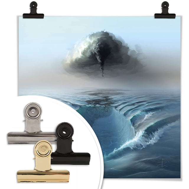Wall-Art Poster »Surrealismus Bild Geisterschiff«, Boote & Schiffe, (1 St.),  Poster ohne Bilderrahmen online shoppen | Jelmoli-Versand