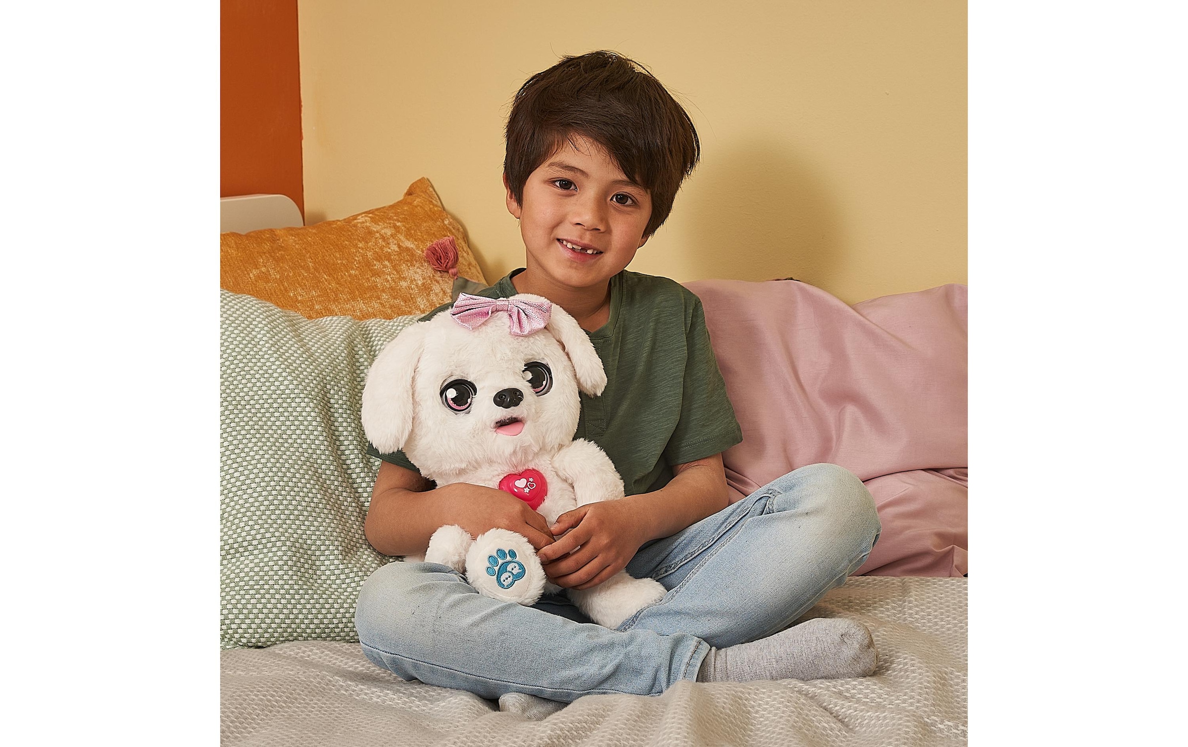 Vtech® Plüschfigur »Schlecki das Kuschel-Hündchen -DE-«