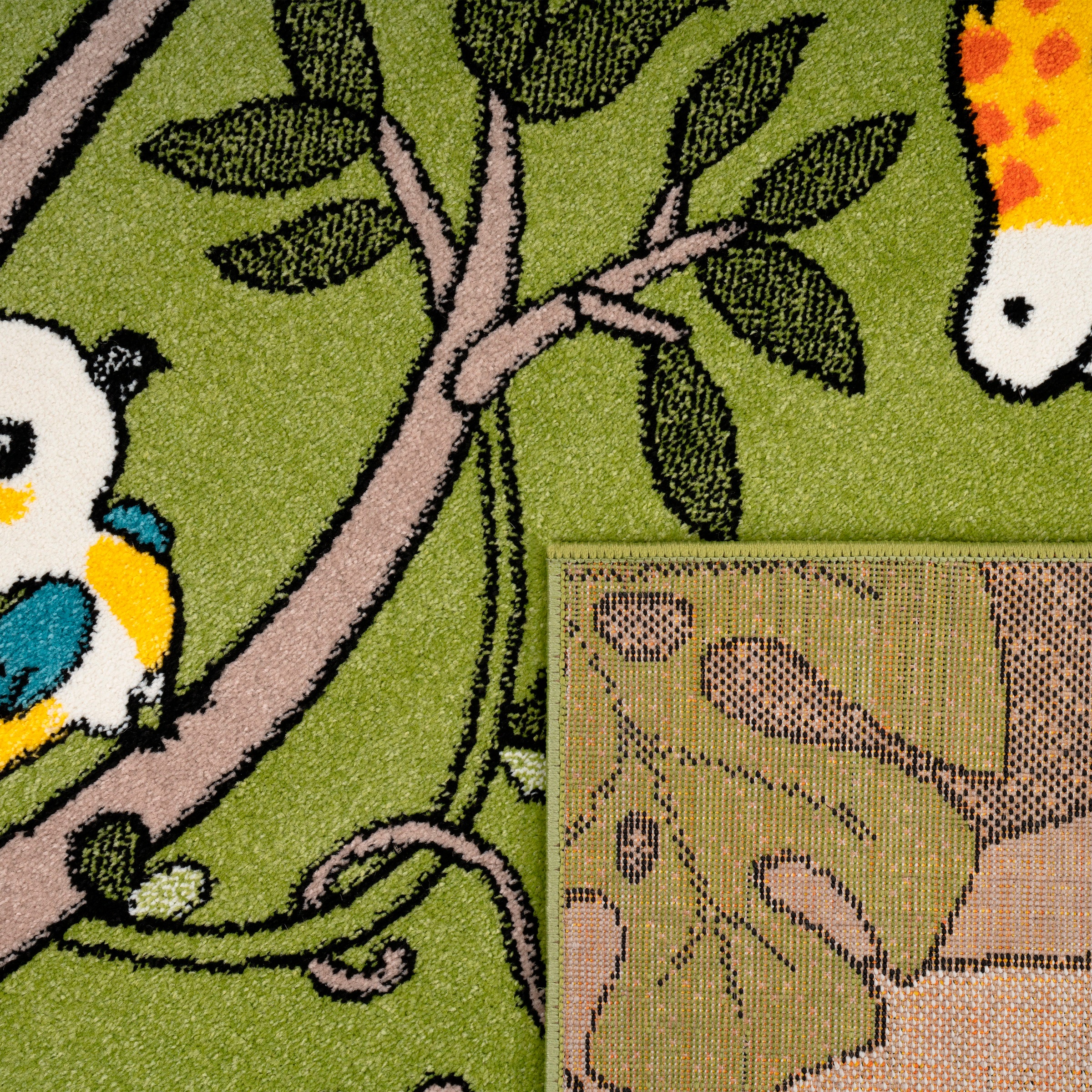 Paco Home Kinderteppich »ECE 958«, rechteckig, 14 mm Höhe, Kurzflor, Motiv süsse Zoo Tiere, Kinderzimmer