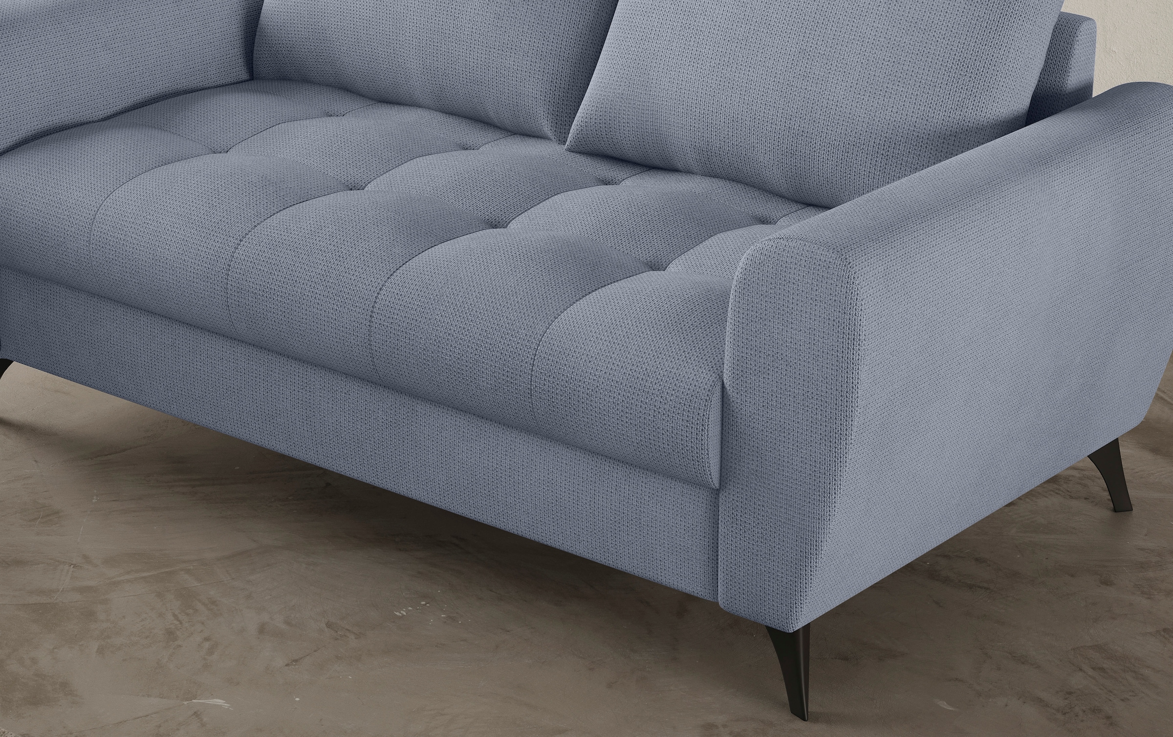 Mr. Couch 2,5-Sitzer »Blackburn II«, Mit Kaltschaumpolsterung bis 140 kg belastbar