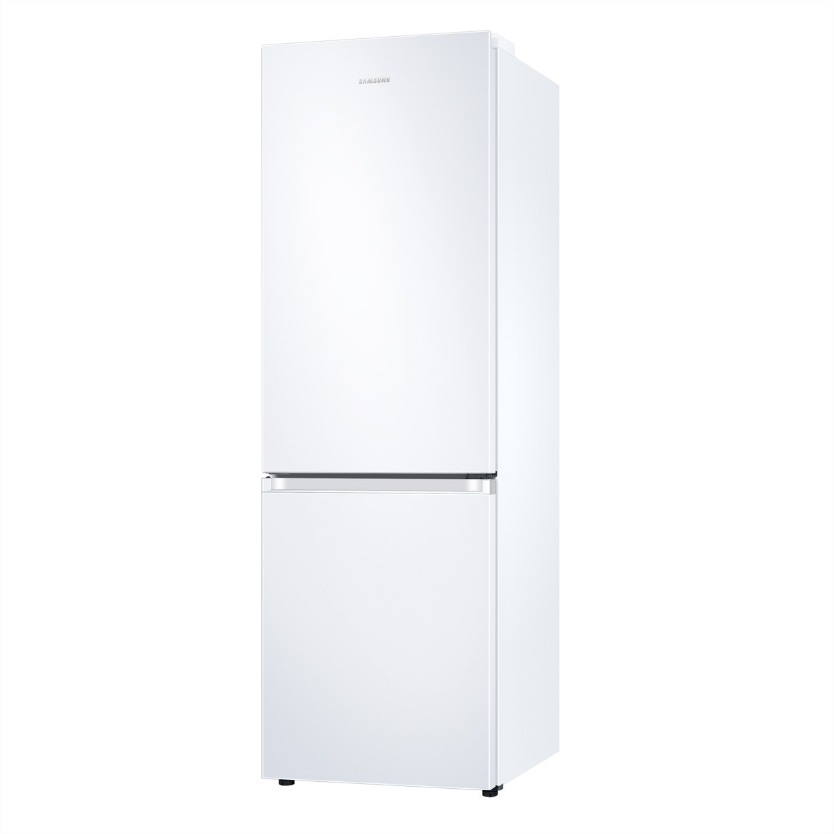 Samsung Kühl-/Gefrierkombination »Samsung Kühl-Gefrierkombination RB7300 Bespoke, 344l, D, WiFi, Weiss mit Griffmulde«, 185.3 cm hoch, 59.5 cm breit