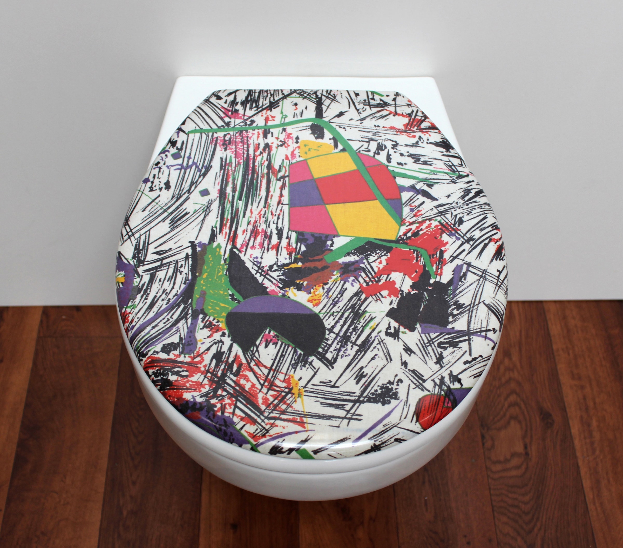ADOB WC-Sitz »Nizza Grafitti«, sehr stabil, universal passend