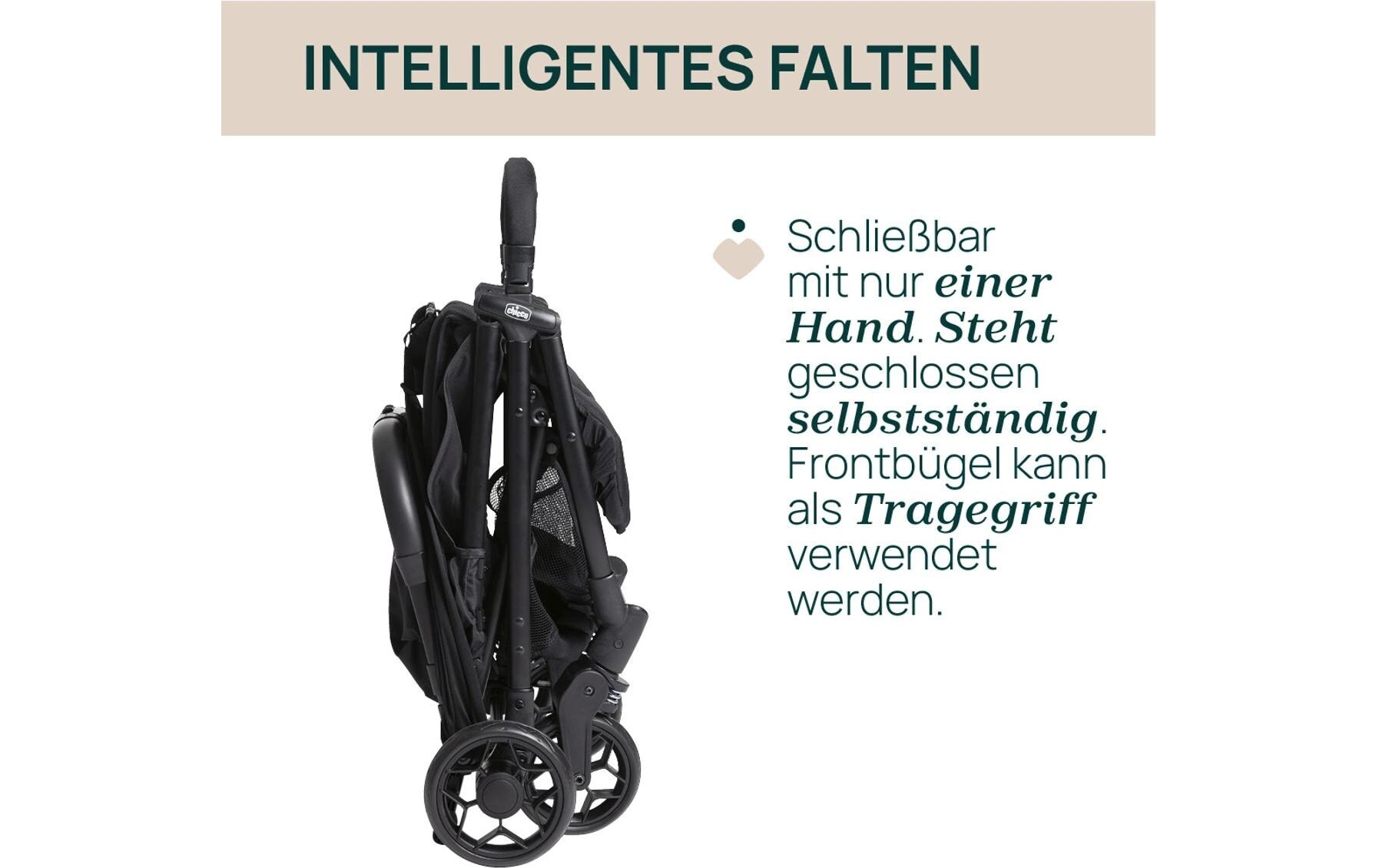 Chicco Kinder-Buggy »Urbino Black«, 22 kg