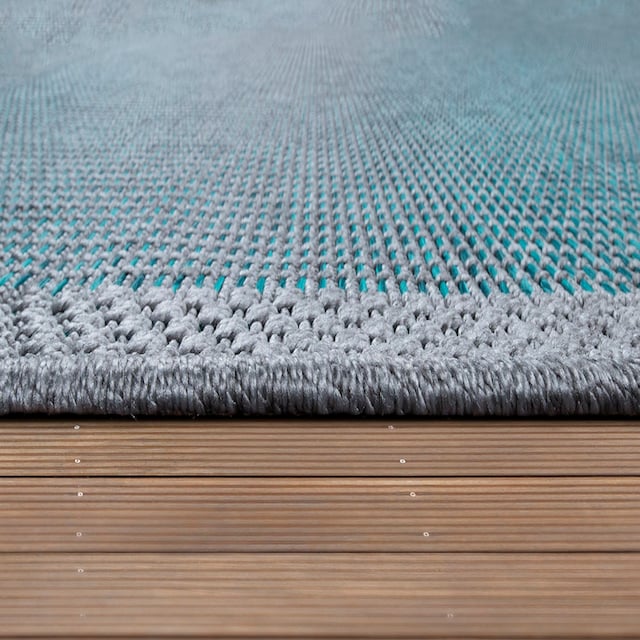 Paco Home Teppich »Quebec 135«, rechteckig, Flachgewebe, meliert, mit  Bordüre, In- und Outdoor geeignet online kaufen | Jelmoli-Versand