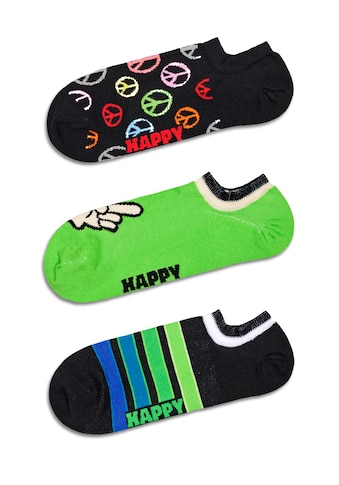 Happy Socks Sneakersocken, (Set, 3 Paar)