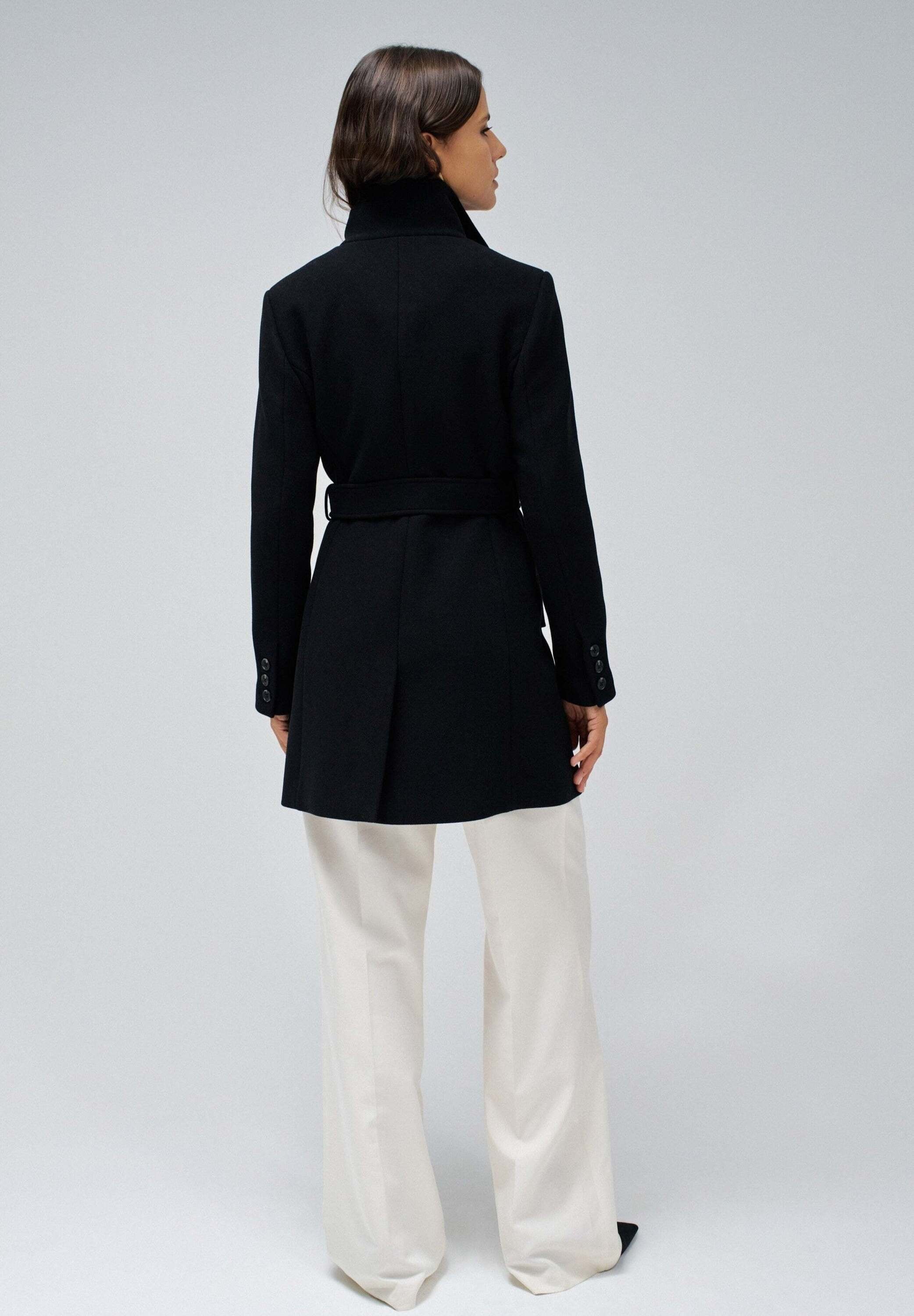 Salsa Wolljacke »Salsa Jeans Jacken Basic Wool Coat«
