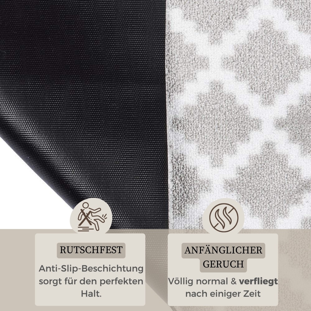 HANSE Home Fussmatte »Elegance, Türmatte«, rechteckig, 7 mm Höhe, Schmutzfangmatte, Innen und Aussen, Rutschfest, Wetterfest, Türmatte