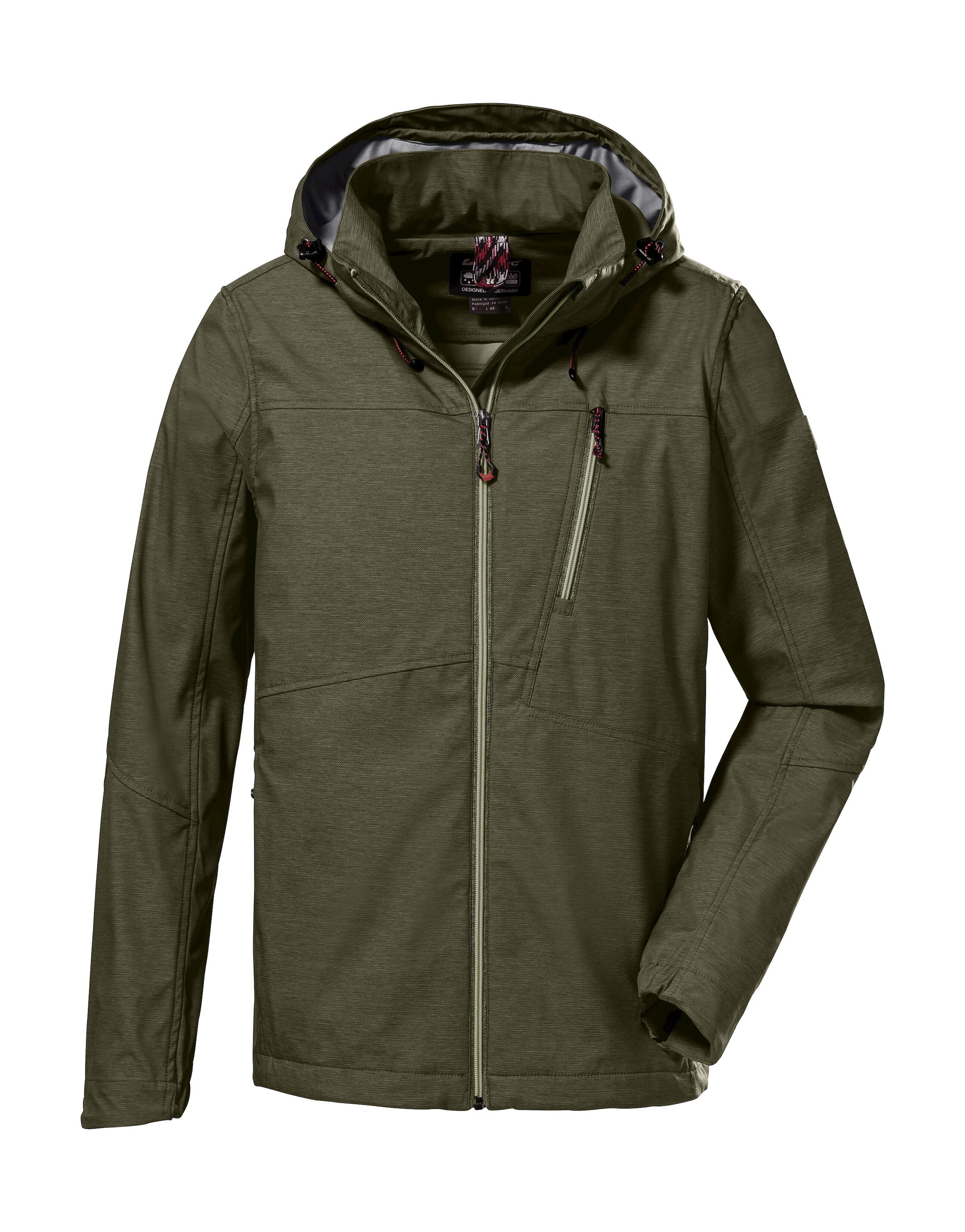 killtec Kos 103 Mn Sftshll Jckt heren Softshell jas/buitenjas met