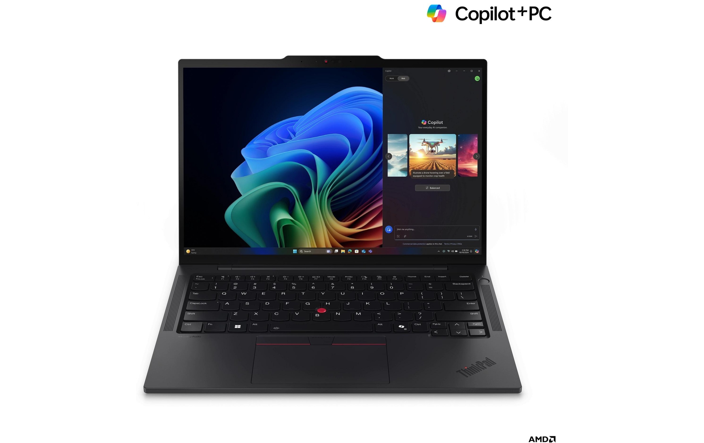 Lenovo Business-Notebook »ThinkPad T14s Gen. 6 (AMD), 5G«, 35,42 cm, / 14 Zoll, AMD, Ryzen 7, Radeon 880M, 1000 GB SSD