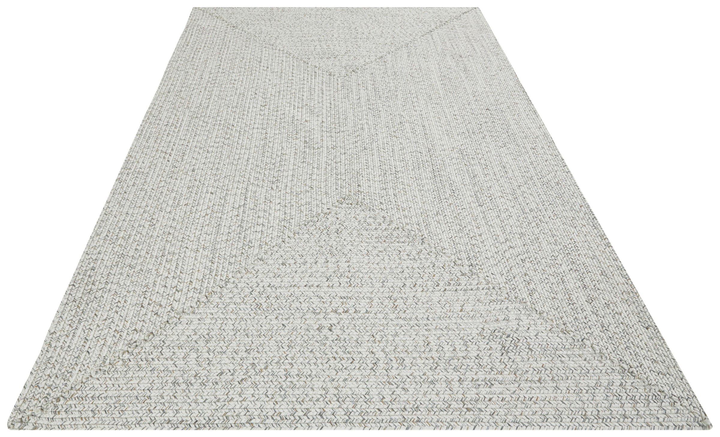 NORTHRUGS Teppich »Trenzado«, rechteckig, 10 mm Höhe, In- & Outdoor, Handmade-Look, Läufer, Wetterfest, Balkon, Wohnzimmer