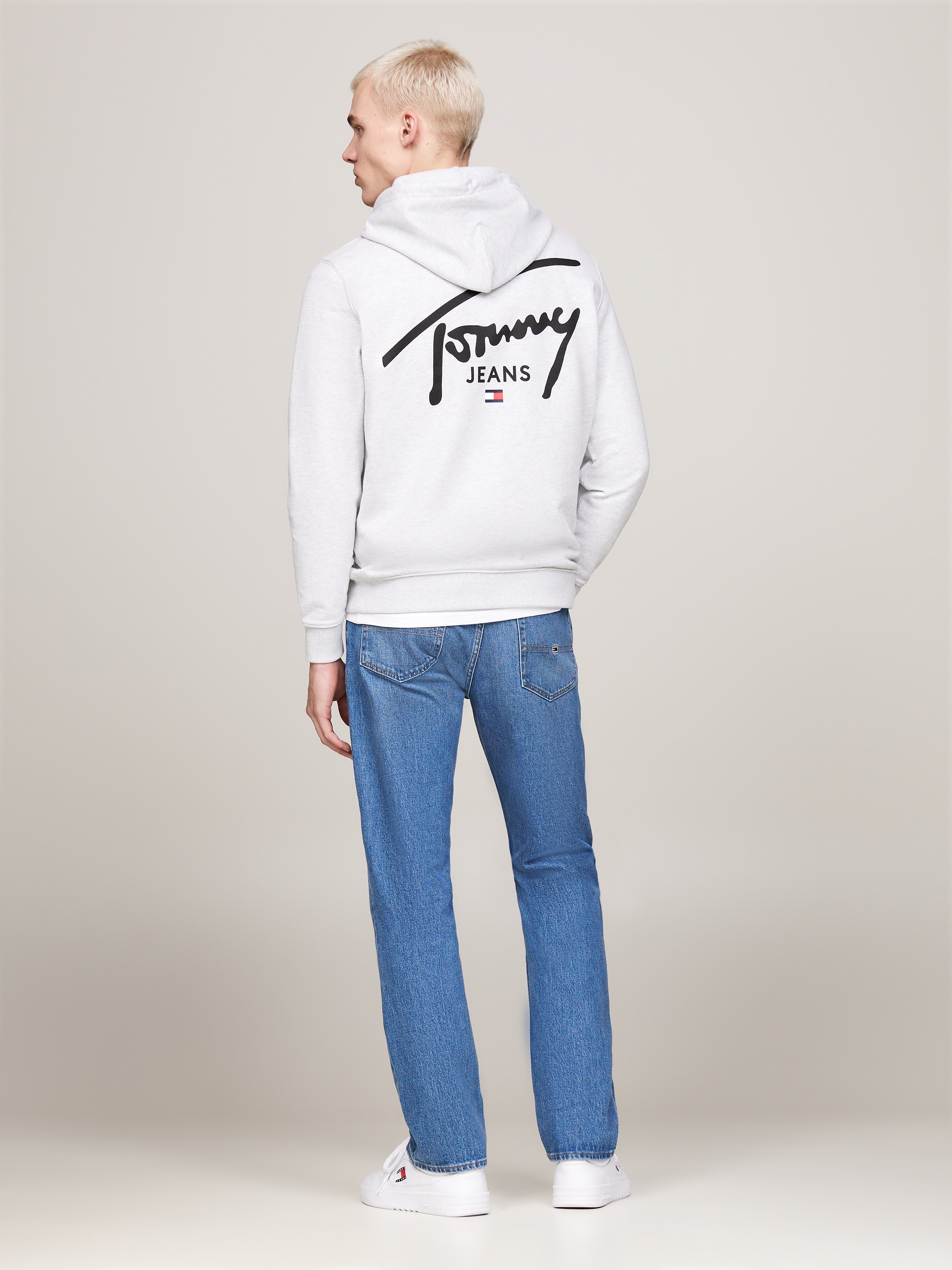 Tommy Jeans Plus Kapuzensweatshirt »TJM REG ENTRY GRAPHIC HOODIE EXT«, Grosse Grössen