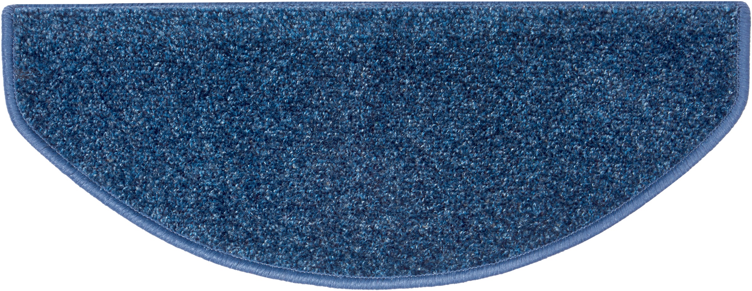 Hanse Home Exclusiv Stufenmatte "Liberty" halbrund 7 mm Höhe Uni, robust, kräftige Farben, Meliert, Treppe, Gekettelt, 15 er Set
