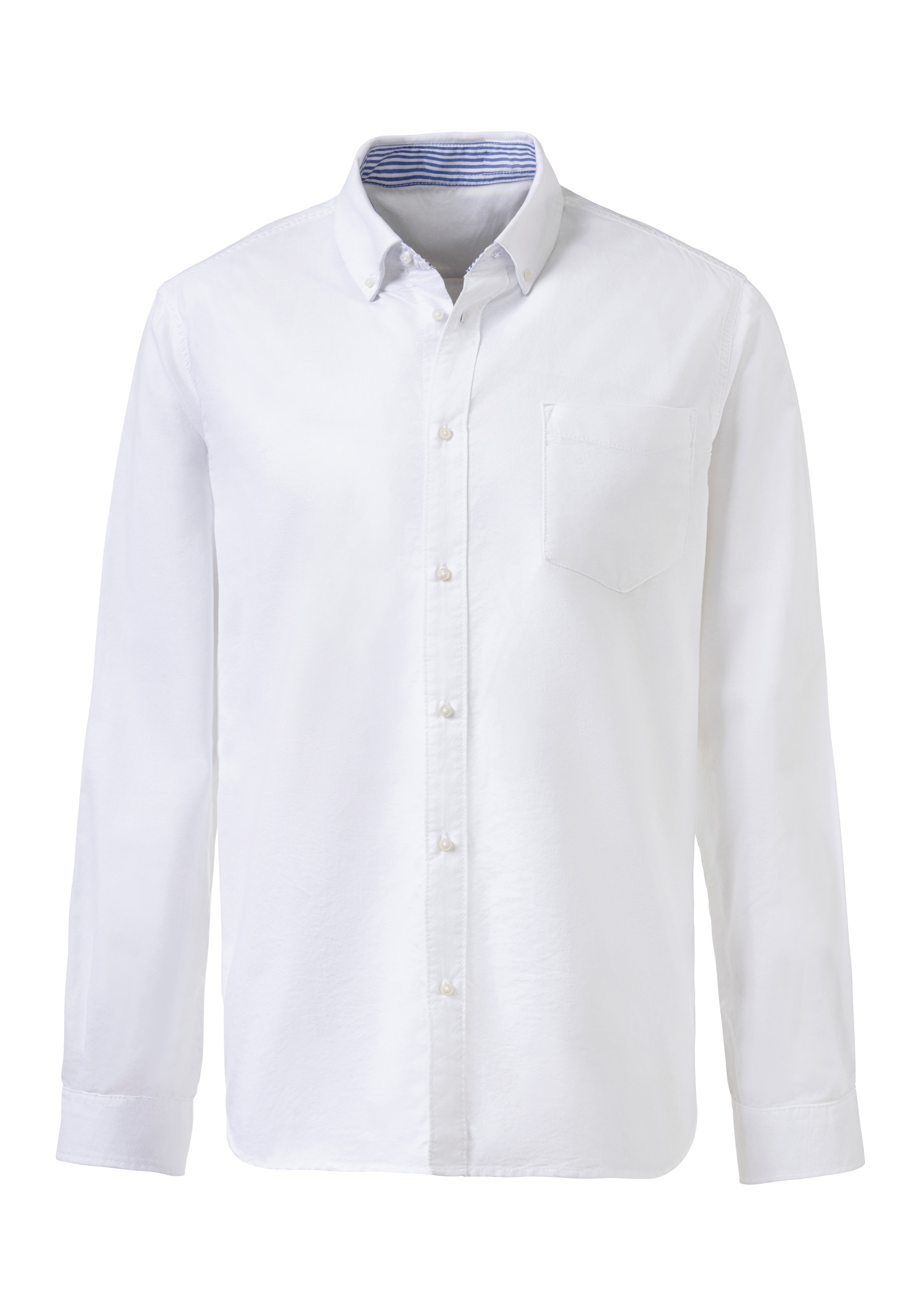 H.I.S Langarmhemd »regular-fit«, mit Button-down-Kragen, reine Baumwolle