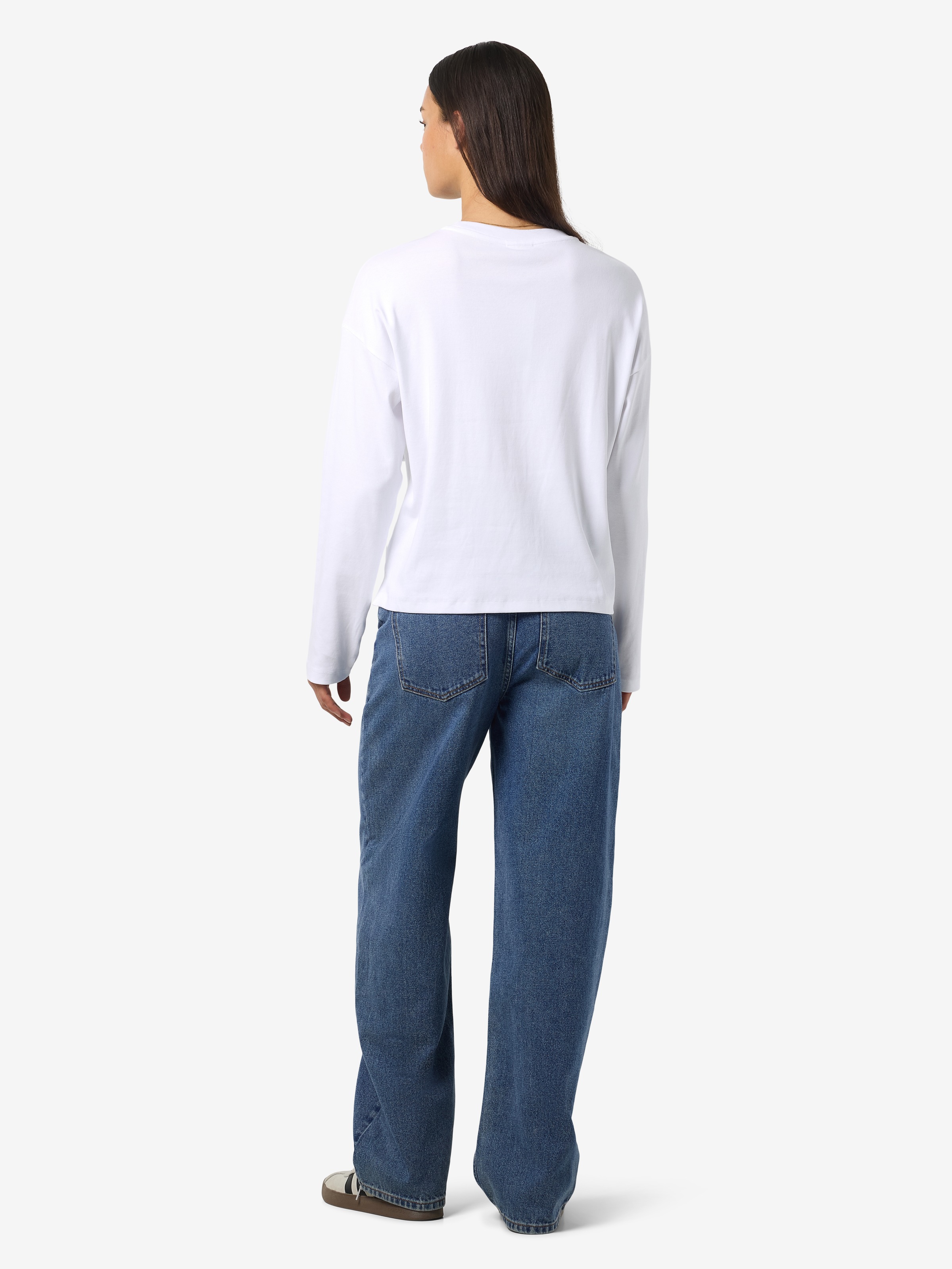 Noisy may Langarmshirt »NMMOCCA L/S REGULAR FIT TOP JRS FWD NOOS«