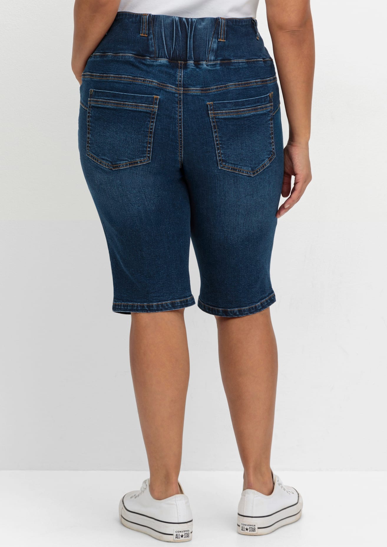 Sheego Jeansbermudas, (1 tlg.)