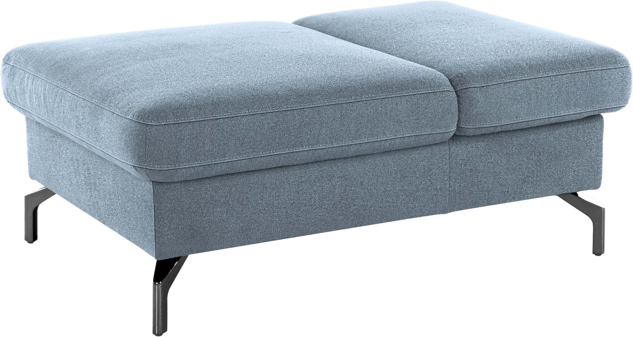 sit&more Hocker »Brisbane«, Fusshöhe 15 cm, mit Federkern und Klappfunktion