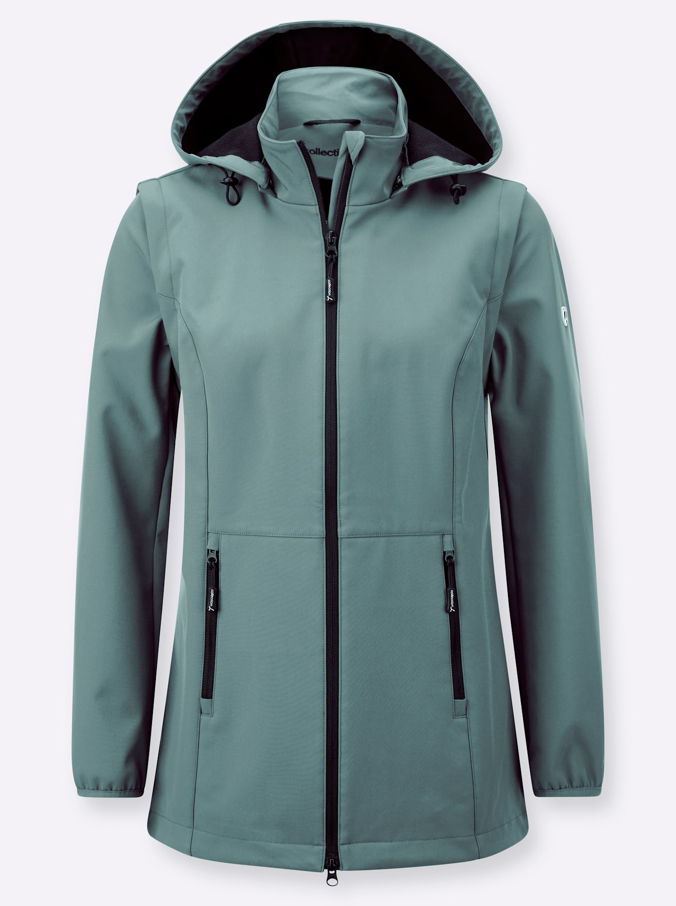 Casual Looks Softshelljacke, mit Kapuze