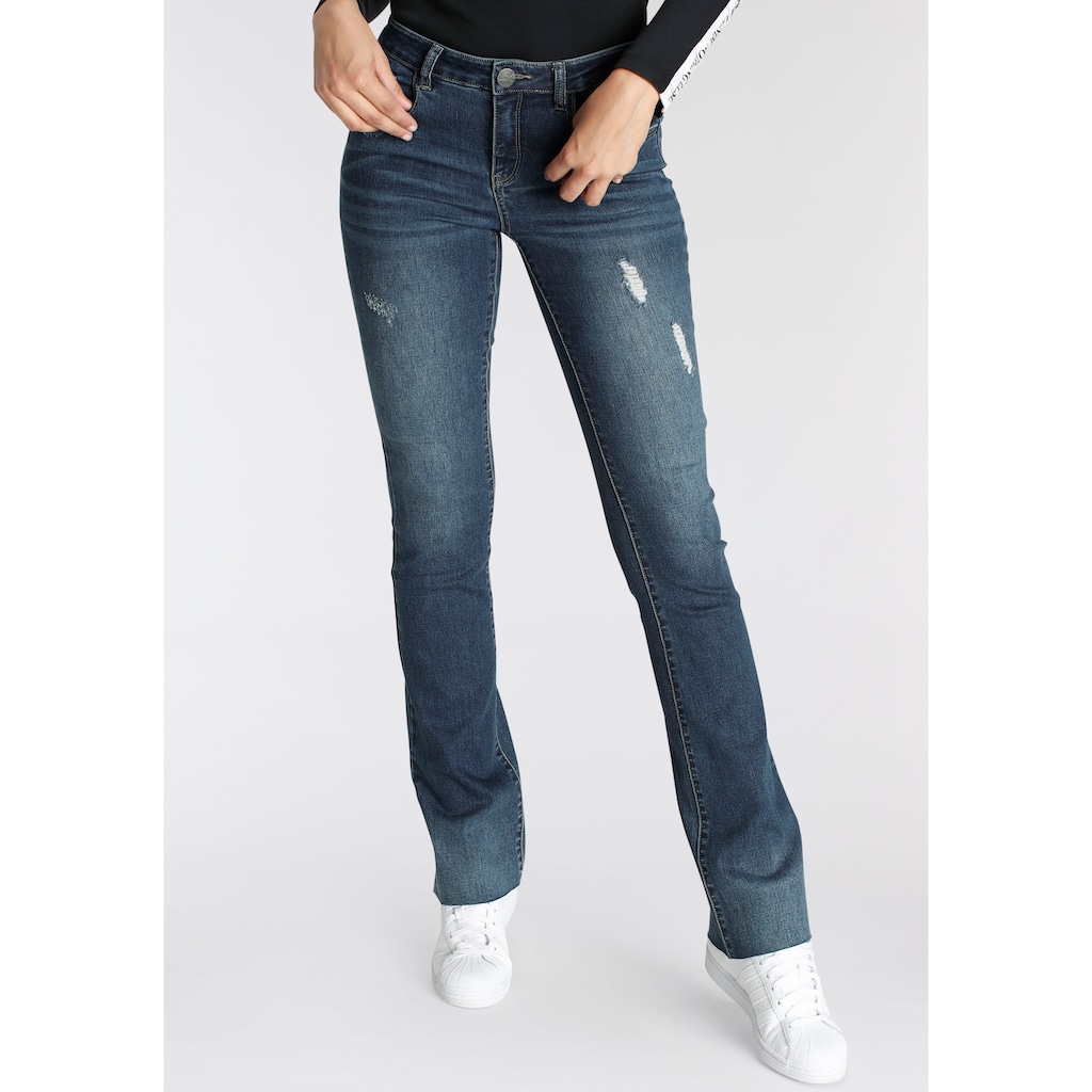 Arizona Bootcut-Jeans »Ultra-Stretch«