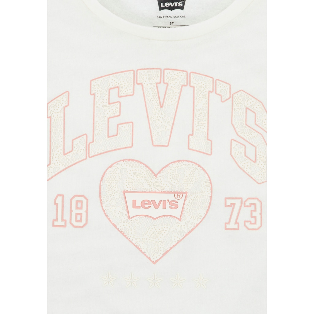 Levi's® Kids Shirt & Hose »DENIM PANT AND FULL ZIP SET«, (3 tlg.)