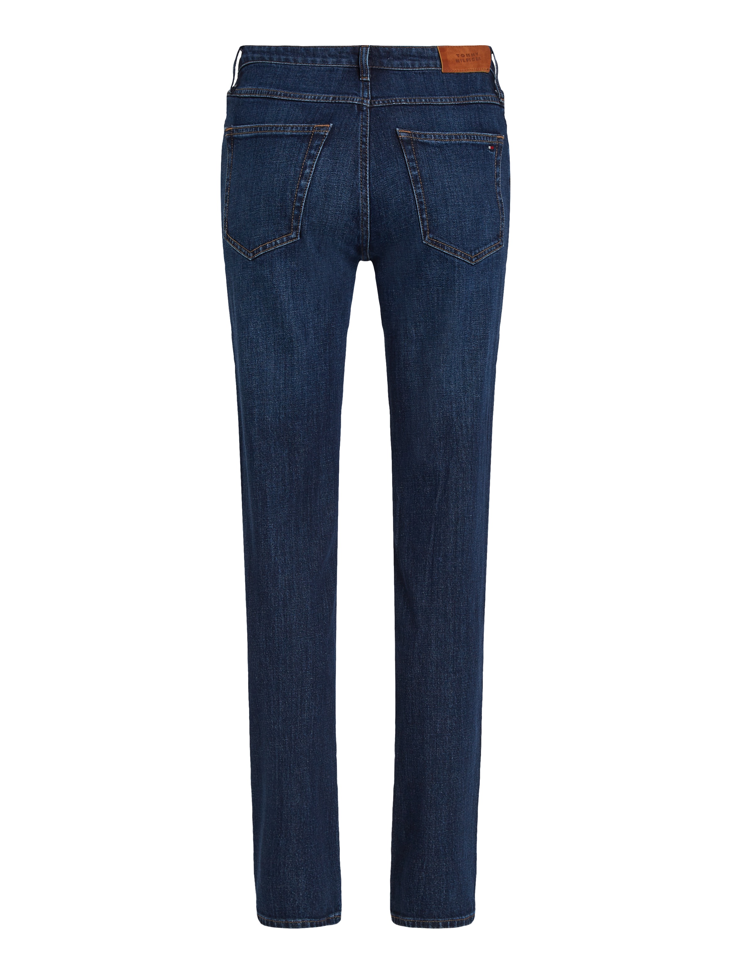 Tommy Hilfiger Straight-Jeans »CLASSIC STRAIGHT RW STAY BLACK«, mit Tommy Hilfger Logo-Badge