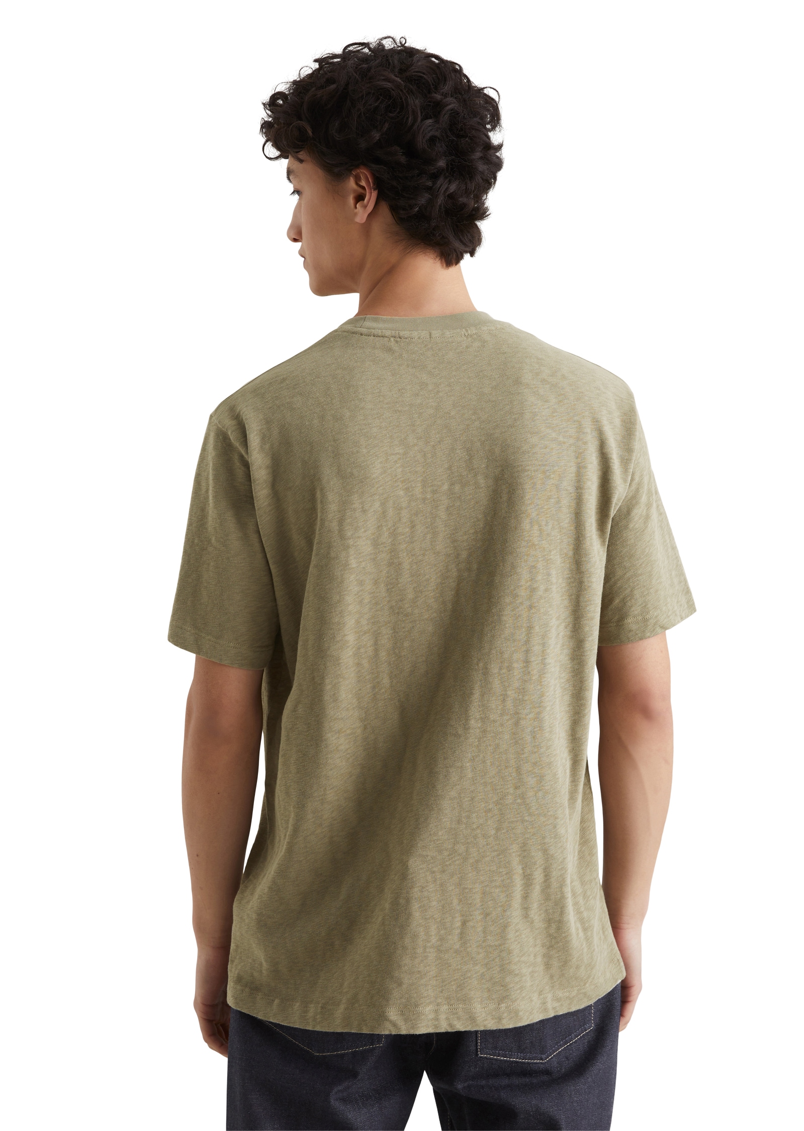 Marc O'Polo DENIM T-Shirt, mit leicht unregelmässiger Oberfläche