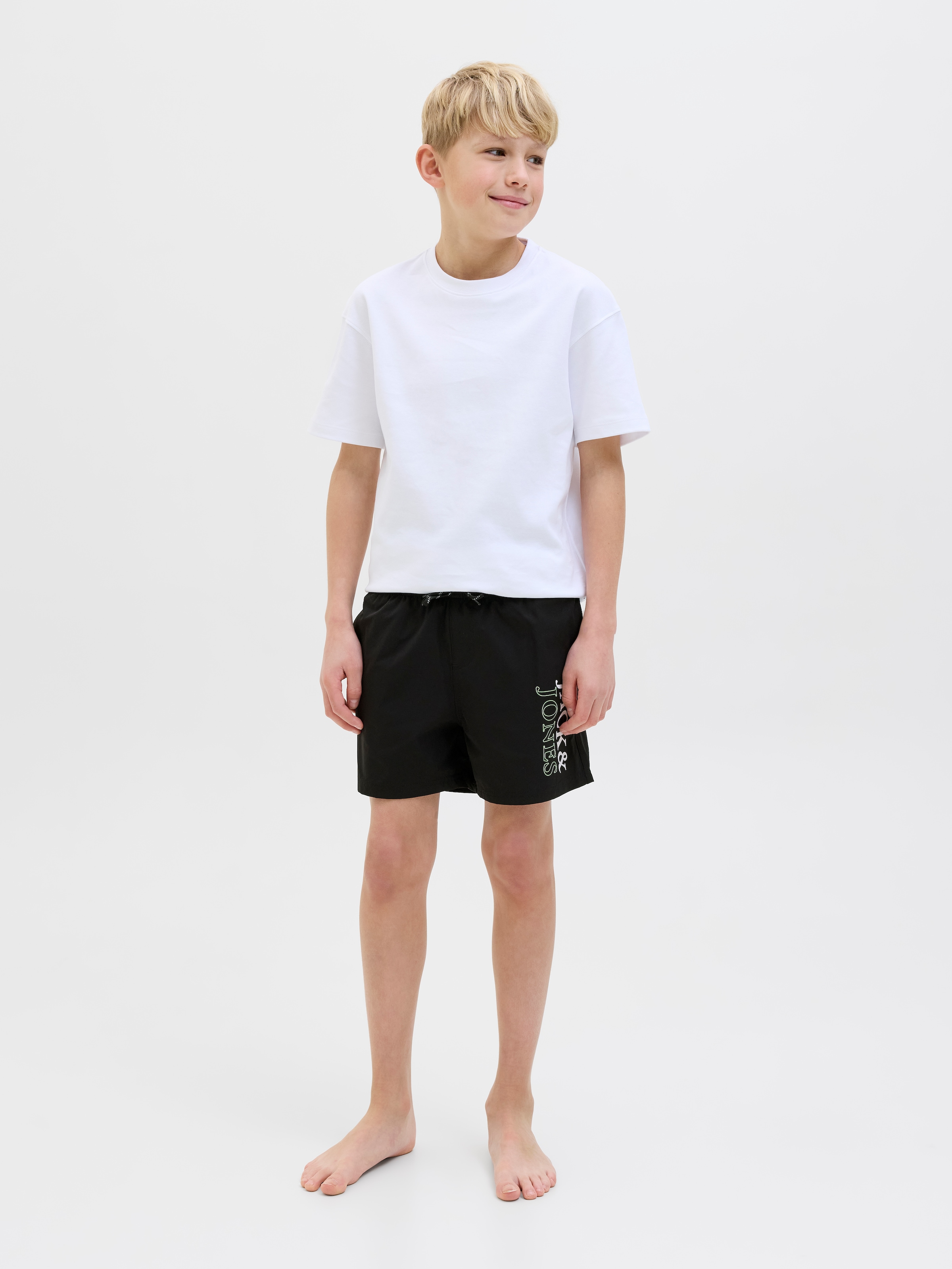 Jack & Jones Junior Badeshorts »JPSTMAUI JJSWIM DOUBLE LOGO AKM SN JNR«