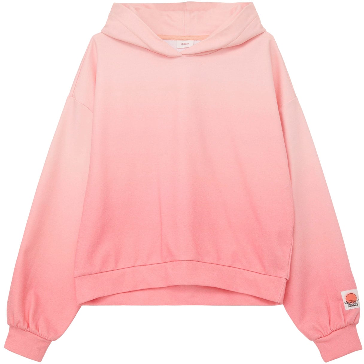 ✵ s.Oliver Junior Kapuzensweatshirt, mit Farbverlauf günstig ordern |  Jelmoli-Versand